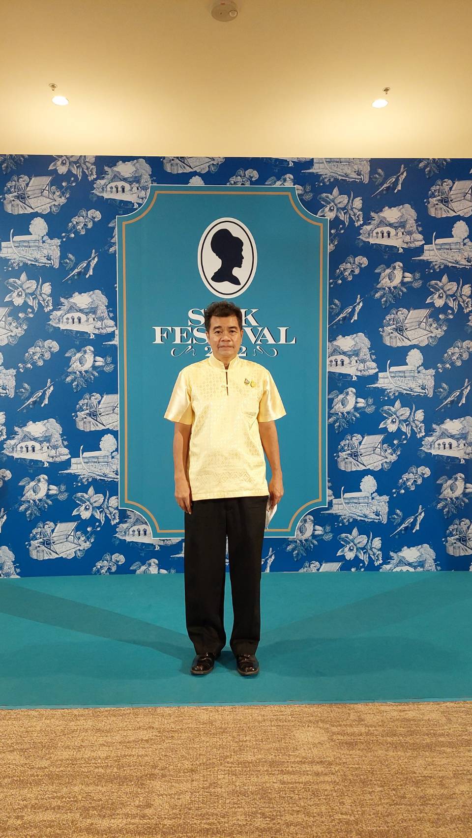 ??พช.นครนายก ร่วมชมนิทรรศการเฉลิมพระเกียรติ โครงการเทศกาลไหมไทย (Thai silk Festival2022)