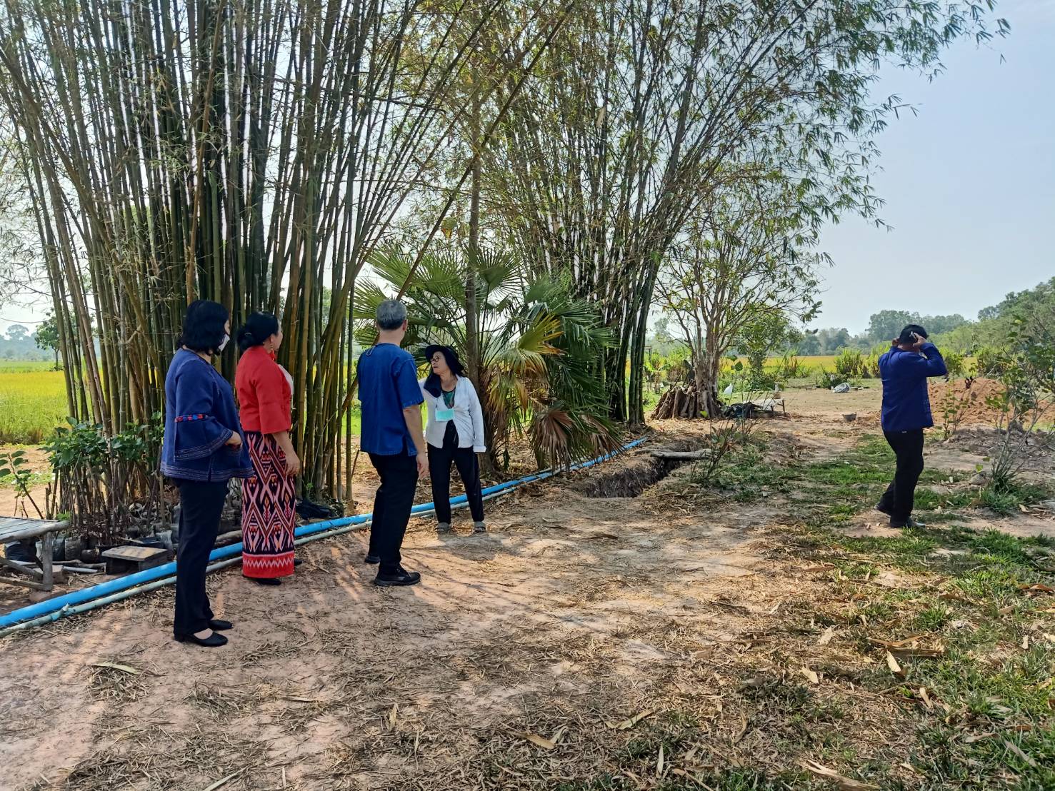 พัฒนาการจังหวัดนครนายก นำทีมลงพื้นที่ติดตามและตรวจเยี่ยม ในกิจกรรมการพัฒนาชุมชนในพื้นที่อำเภอปากพลี จังหวัดนครนายก