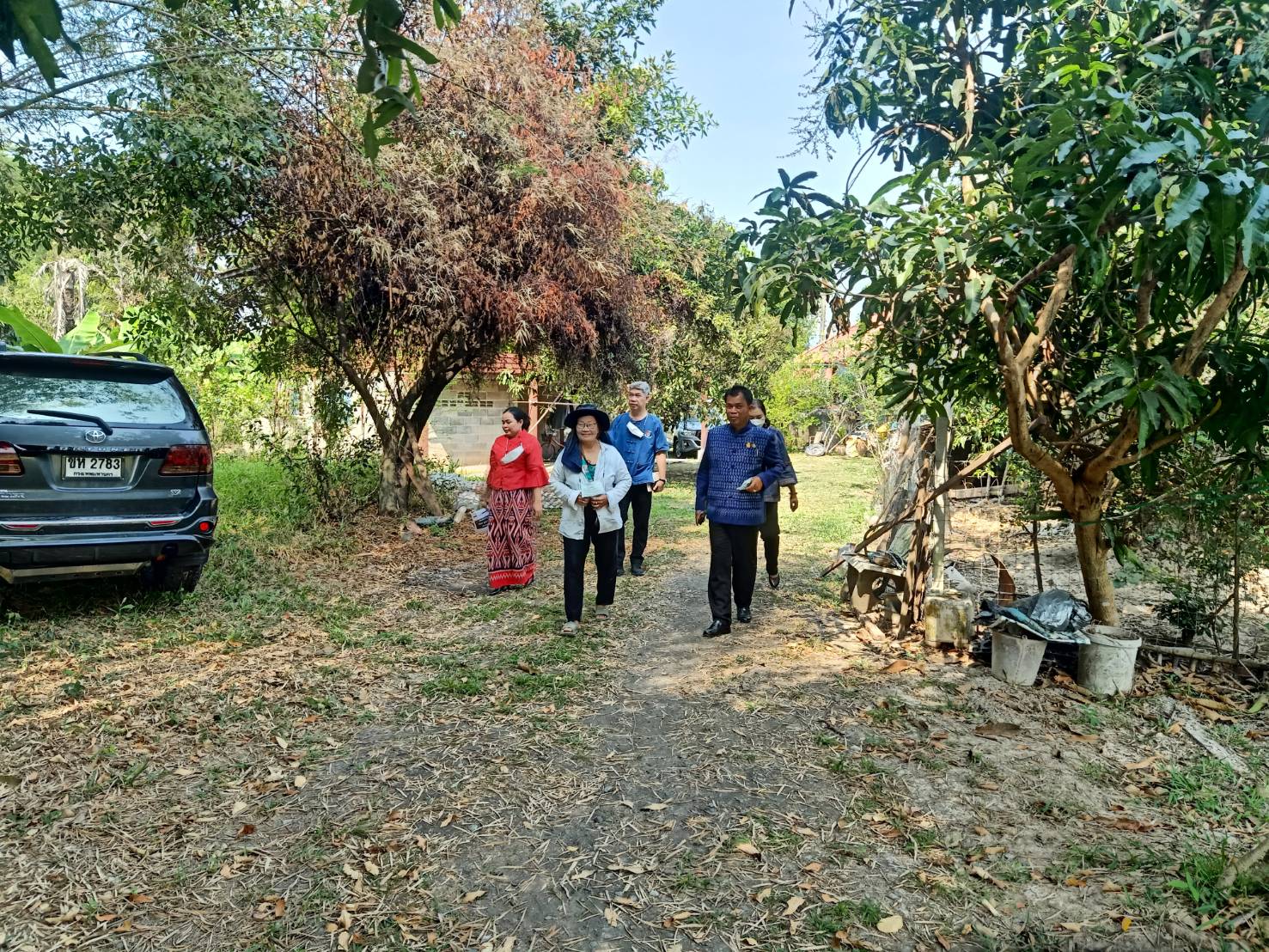 พัฒนาการจังหวัดนครนายก นำทีมลงพื้นที่ติดตามและตรวจเยี่ยม ในกิจกรรมการพัฒนาชุมชนในพื้นที่อำเภอปากพลี จังหวัดนครนายก