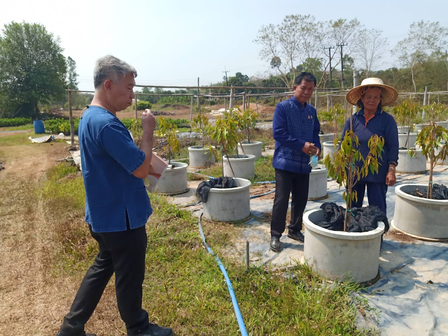 พัฒนาการจังหวัดนครนายก นำทีมลงพื้นที่ติดตามและตรวจเยี่ยม ในกิจกรรมการพัฒนาชุมชนในพื้นที่อำเภอปากพลี จังหวัดนครนายก