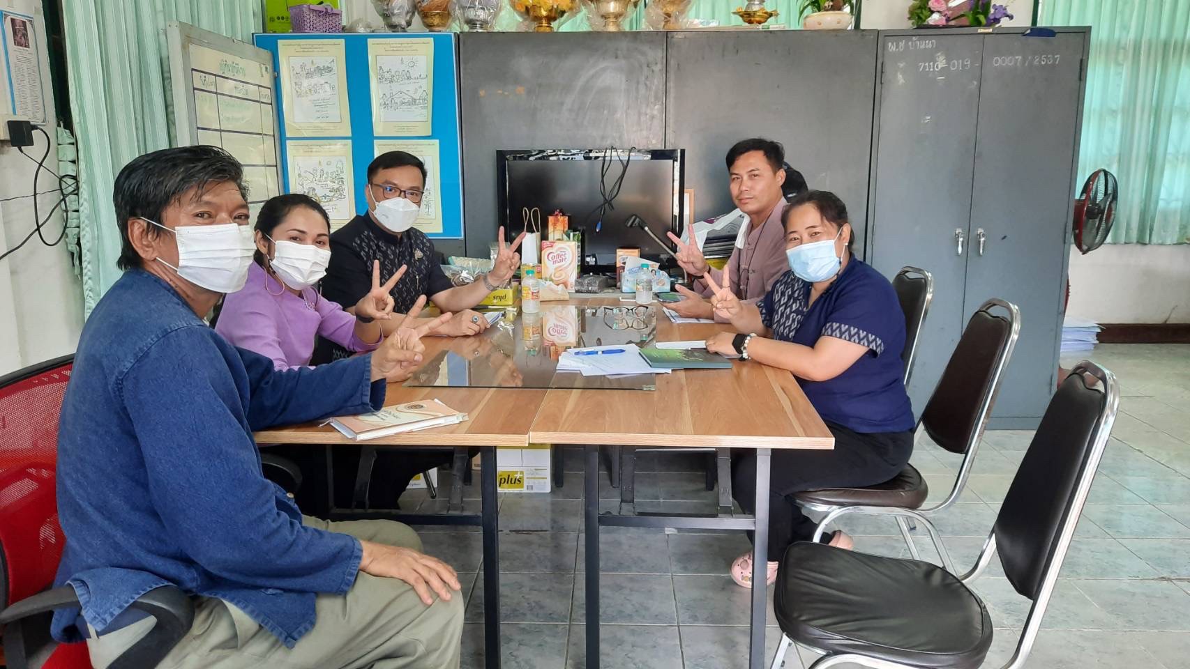 พช. นครนายก ลงพื้นที่ติดตามและสนับสนุนการบริหารการจัดเก็บข้อมูลความจำเป็นพื้นฐาน (จปฐ.) และกิจกรรมการพัฒนาชุมชนประจำปีงบประมาณ พ.ศ. 2566