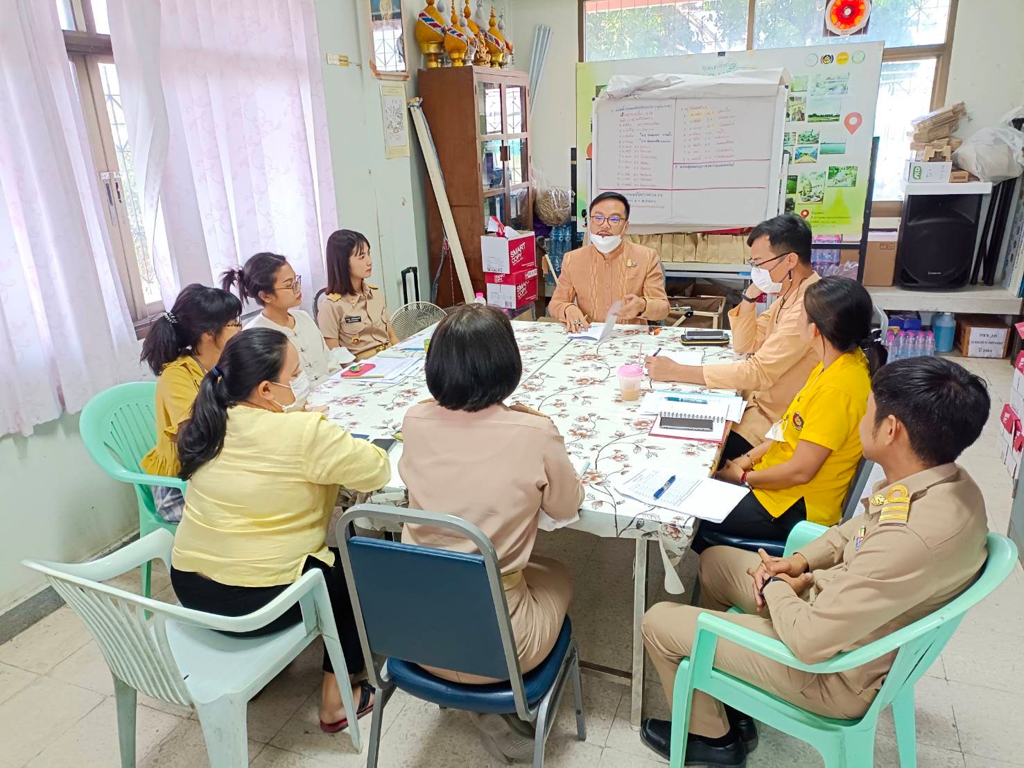 พช. นครนายก ลงพื้นที่ติดตามและสนับสนุนการบริหารการจัดเก็บข้อมูลความจำเป็นพื้นฐาน (จปฐ.) ประจำปีงบประมาณ พ.ศ. 2566