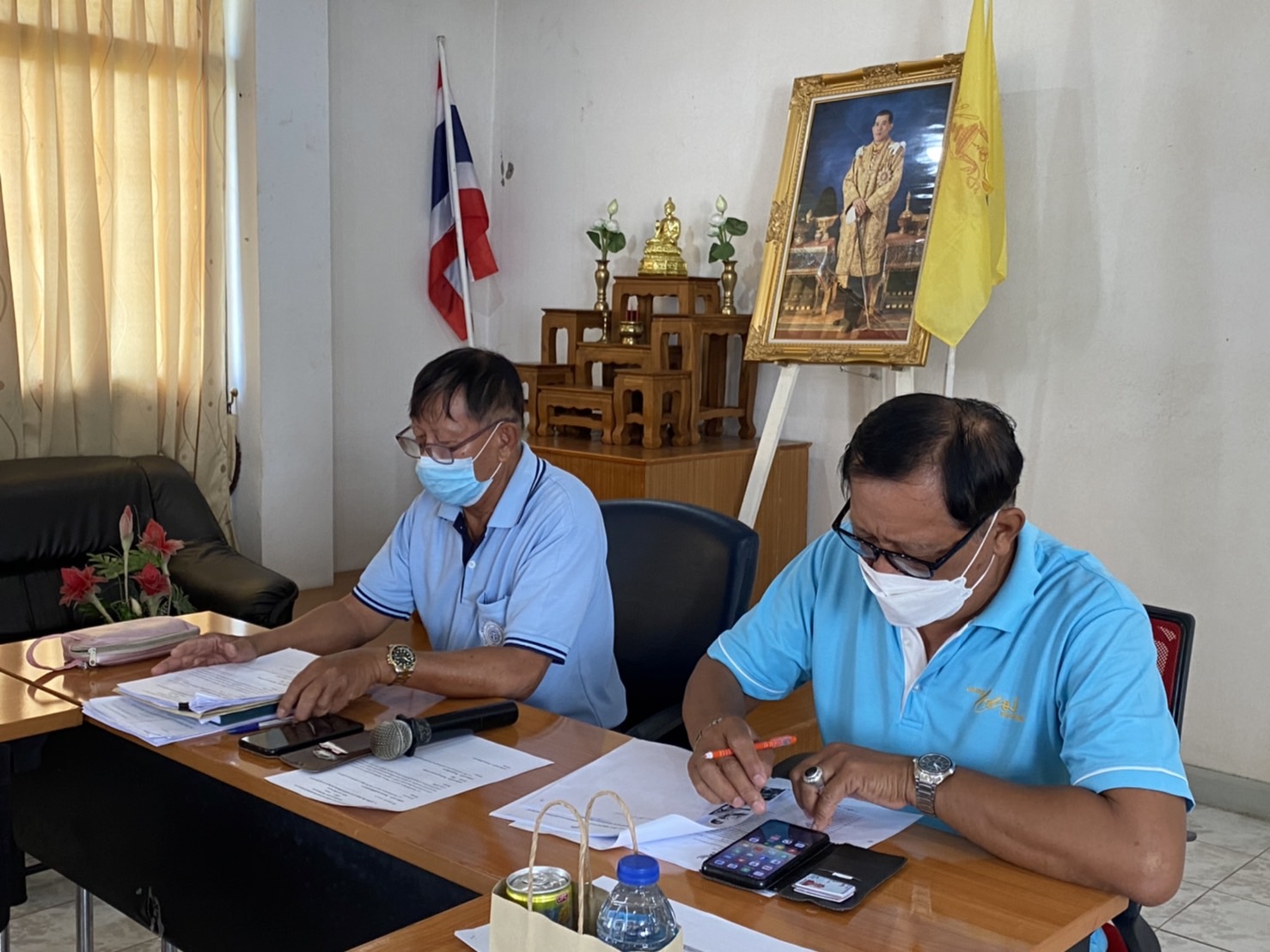 เครือข่ายกองทุนแม่ของแผ่นดินจังหวัดนครนายก ประชุมจัดทำแผนการขับเคลื่อนงานตามภารกิจประจำปีงบประมาณ พ.ศ. 2566