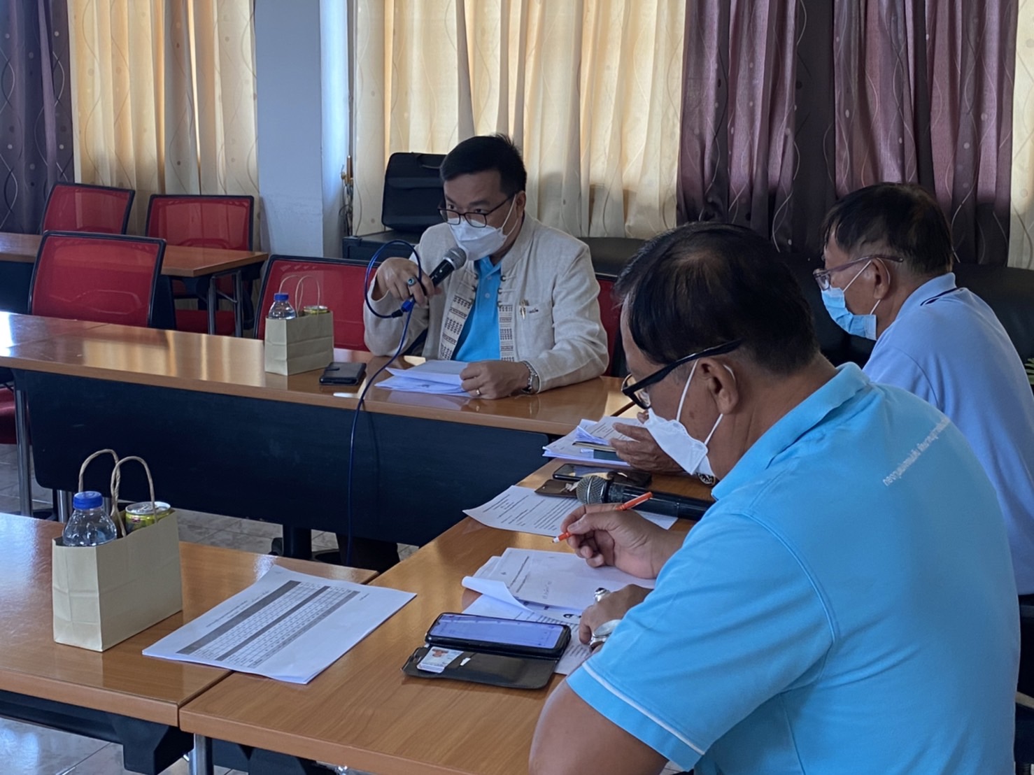 เครือข่ายกองทุนแม่ของแผ่นดินจังหวัดนครนายก ประชุมจัดทำแผนการขับเคลื่อนงานตามภารกิจประจำปีงบประมาณ พ.ศ. 2566