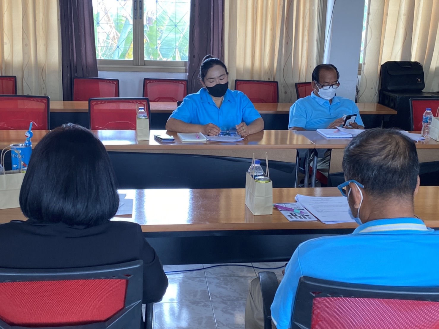 เครือข่ายกองทุนแม่ของแผ่นดินจังหวัดนครนายก ประชุมจัดทำแผนการขับเคลื่อนงานตามภารกิจประจำปีงบประมาณ พ.ศ. 2566