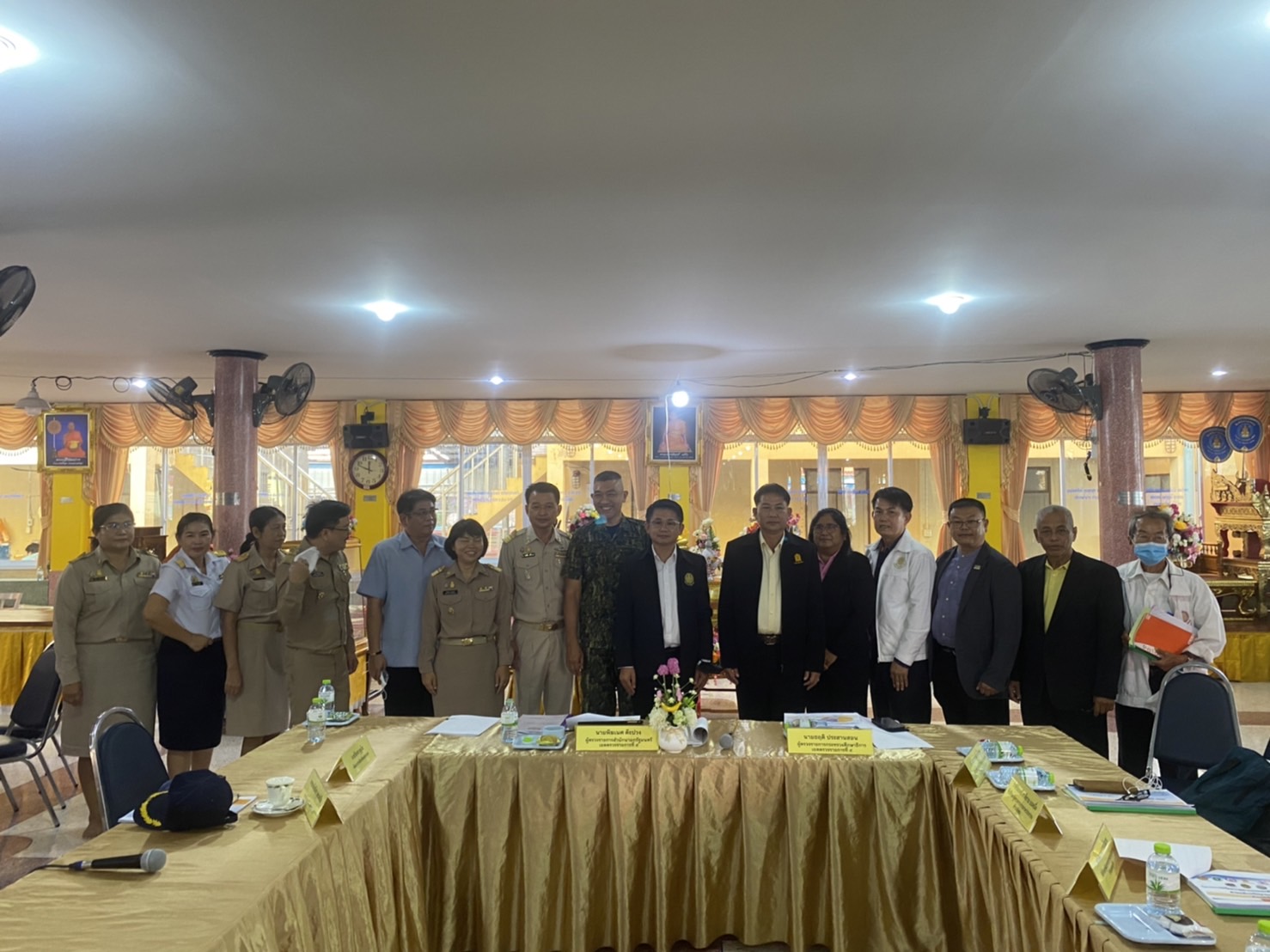 พช. นครนายก นำโดยนายวิลาศ บุญโต พัฒนาการจังหวัดนครนายก และอำเภอเมืองนครนายก นำโดยนายกองโทอิสรา สุขแจ่มใส นายอำเภอเมืองนครนายก ร่วมลงพื้นที่ตรวจราชการแบบบูรณาการ เพื่อติดตามการดำเนินการในภารกิจต่างๆที่สำคัญตามนโยบายรัฐบาลในพื้นที่จังหวัดนครนายก