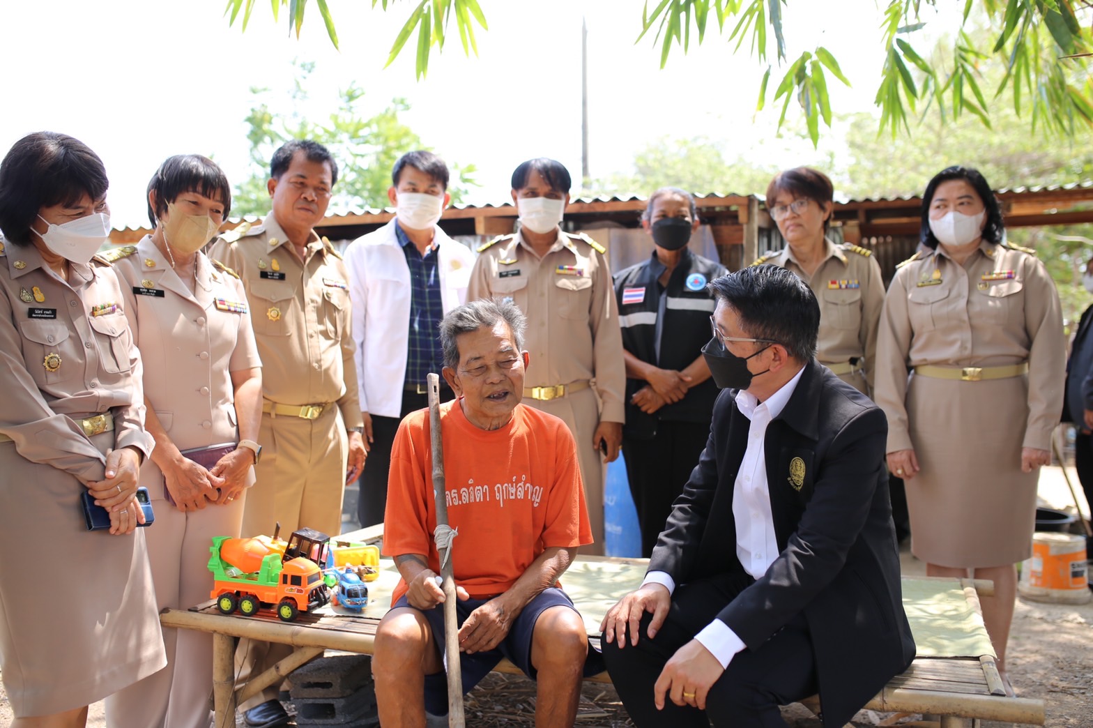 พช. นครนายก นำโดยนายวิลาศ บุญโต พัฒนาการจังหวัดนครนายก และอำเภอเมืองนครนายก นำโดยนายกองโทอิสรา สุขแจ่มใส นายอำเภอเมืองนครนายก ร่วมลงพื้นที่ตรวจราชการแบบบูรณาการ เพื่อติดตามการดำเนินการในภารกิจต่างๆที่สำคัญตามนโยบายรัฐบาลในพื้นที่จังหวัดนครนายก