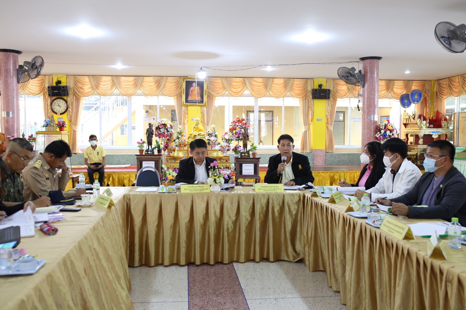 พช. นครนายก นำโดยนายวิลาศ บุญโต พัฒนาการจังหวัดนครนายก และอำเภอเมืองนครนายก นำโดยนายกองโทอิสรา สุขแจ่มใส นายอำเภอเมืองนครนายก ร่วมลงพื้นที่ตรวจราชการแบบบูรณาการ เพื่อติดตามการดำเนินการในภารกิจต่างๆที่สำคัญตามนโยบายรัฐบาลในพื้นที่จังหวัดนครนายก