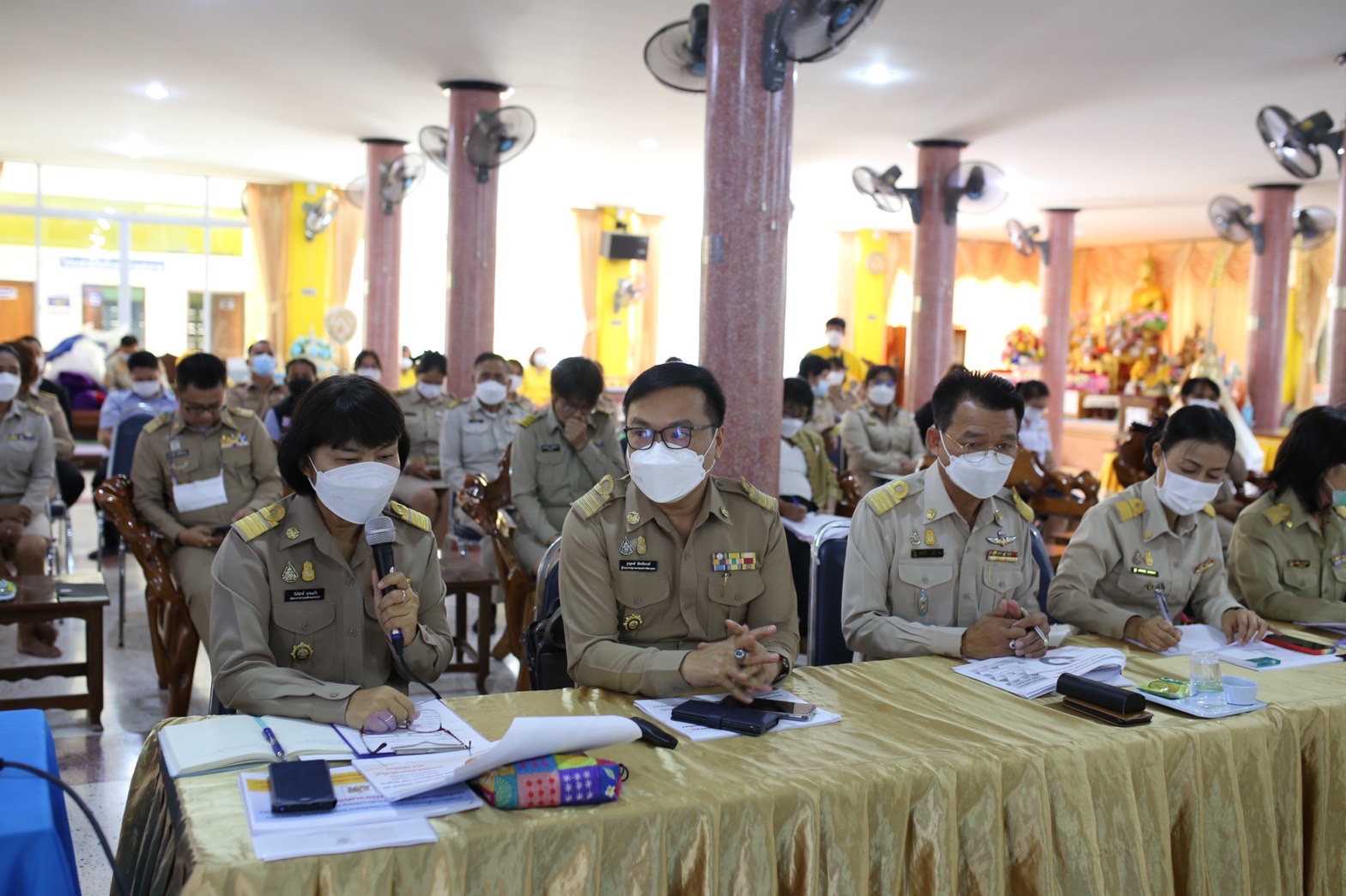 พช. นครนายก นำโดยนายวิลาศ บุญโต พัฒนาการจังหวัดนครนายก และอำเภอเมืองนครนายก นำโดยนายกองโทอิสรา สุขแจ่มใส นายอำเภอเมืองนครนายก ร่วมลงพื้นที่ตรวจราชการแบบบูรณาการ เพื่อติดตามการดำเนินการในภารกิจต่างๆที่สำคัญตามนโยบายรัฐบาลในพื้นที่จังหวัดนครนายก