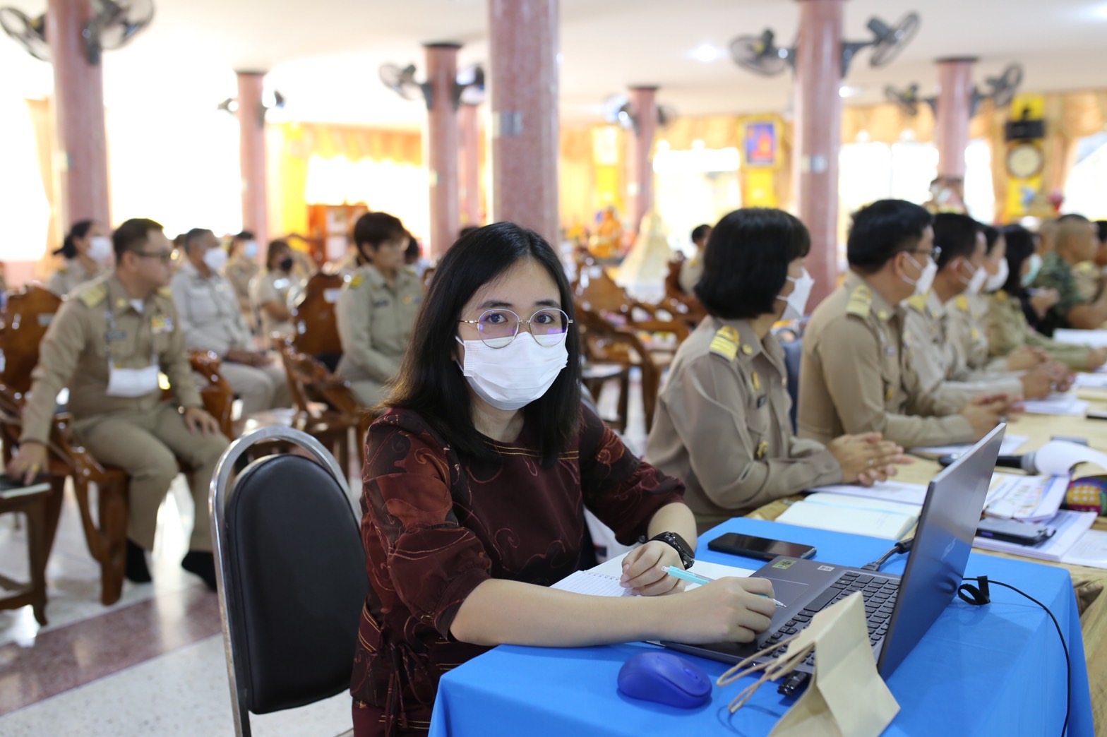 พช. นครนายก นำโดยนายวิลาศ บุญโต พัฒนาการจังหวัดนครนายก และอำเภอเมืองนครนายก นำโดยนายกองโทอิสรา สุขแจ่มใส นายอำเภอเมืองนครนายก ร่วมลงพื้นที่ตรวจราชการแบบบูรณาการ เพื่อติดตามการดำเนินการในภารกิจต่างๆที่สำคัญตามนโยบายรัฐบาลในพื้นที่จังหวัดนครนายก