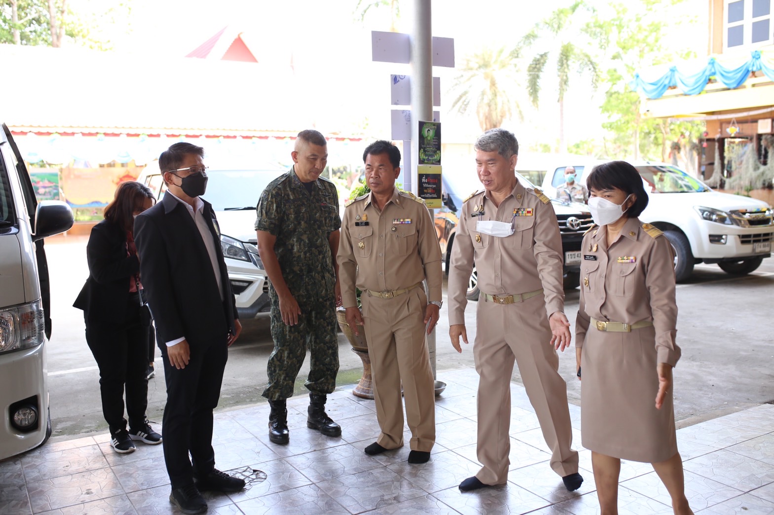 พช. นครนายก นำโดยนายวิลาศ บุญโต พัฒนาการจังหวัดนครนายก และอำเภอเมืองนครนายก นำโดยนายกองโทอิสรา สุขแจ่มใส นายอำเภอเมืองนครนายก ร่วมลงพื้นที่ตรวจราชการแบบบูรณาการ เพื่อติดตามการดำเนินการในภารกิจต่างๆที่สำคัญตามนโยบายรัฐบาลในพื้นที่จังหวัดนครนายก