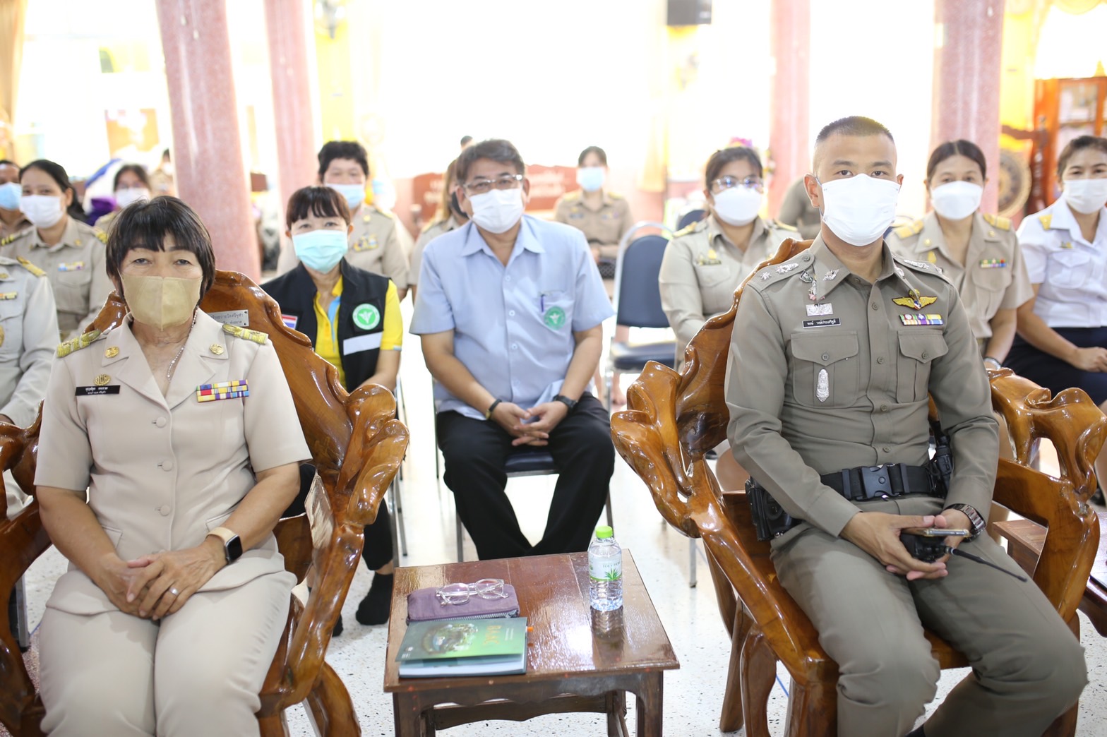 พช. นครนายก นำโดยนายวิลาศ บุญโต พัฒนาการจังหวัดนครนายก และอำเภอเมืองนครนายก นำโดยนายกองโทอิสรา สุขแจ่มใส นายอำเภอเมืองนครนายก ร่วมลงพื้นที่ตรวจราชการแบบบูรณาการ เพื่อติดตามการดำเนินการในภารกิจต่างๆที่สำคัญตามนโยบายรัฐบาลในพื้นที่จังหวัดนครนายก