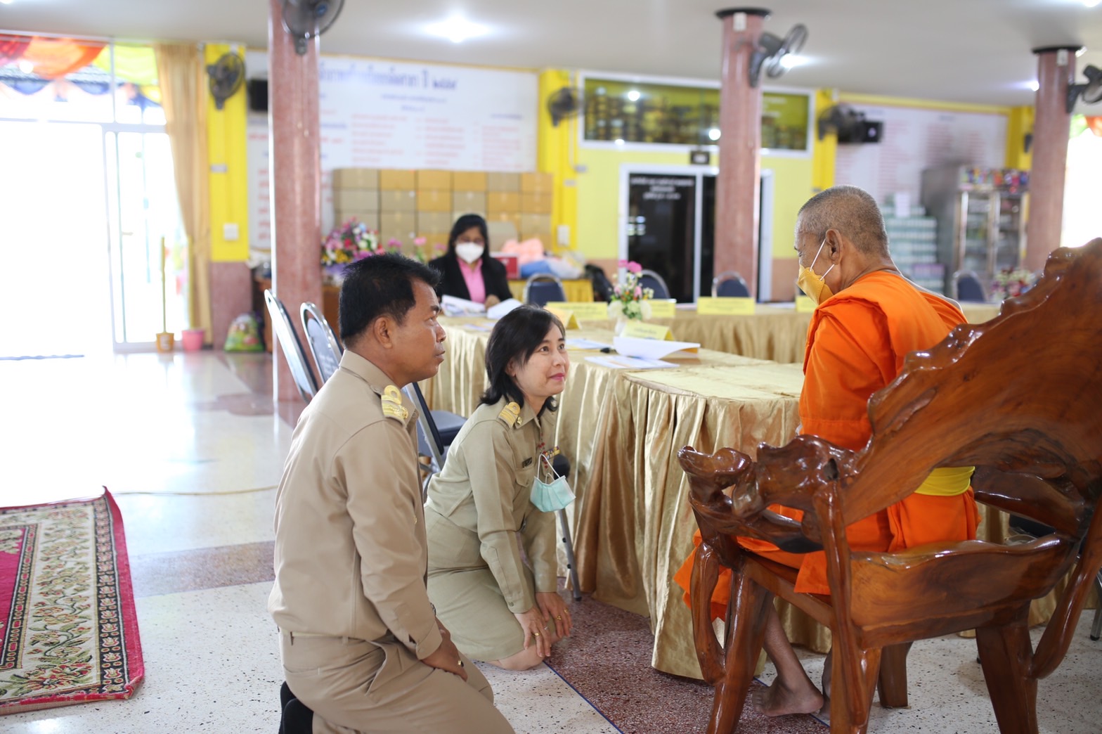 พช. นครนายก นำโดยนายวิลาศ บุญโต พัฒนาการจังหวัดนครนายก และอำเภอเมืองนครนายก นำโดยนายกองโทอิสรา สุขแจ่มใส นายอำเภอเมืองนครนายก ร่วมลงพื้นที่ตรวจราชการแบบบูรณาการ เพื่อติดตามการดำเนินการในภารกิจต่างๆที่สำคัญตามนโยบายรัฐบาลในพื้นที่จังหวัดนครนายก