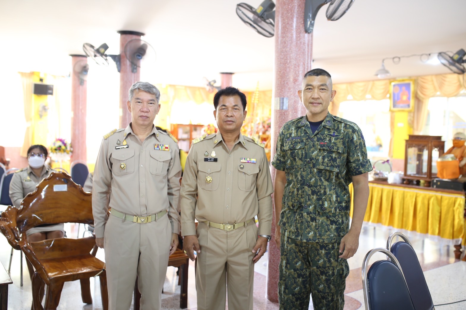 พช. นครนายก นำโดยนายวิลาศ บุญโต พัฒนาการจังหวัดนครนายก และอำเภอเมืองนครนายก นำโดยนายกองโทอิสรา สุขแจ่มใส นายอำเภอเมืองนครนายก ร่วมลงพื้นที่ตรวจราชการแบบบูรณาการ เพื่อติดตามการดำเนินการในภารกิจต่างๆที่สำคัญตามนโยบายรัฐบาลในพื้นที่จังหวัดนครนายก