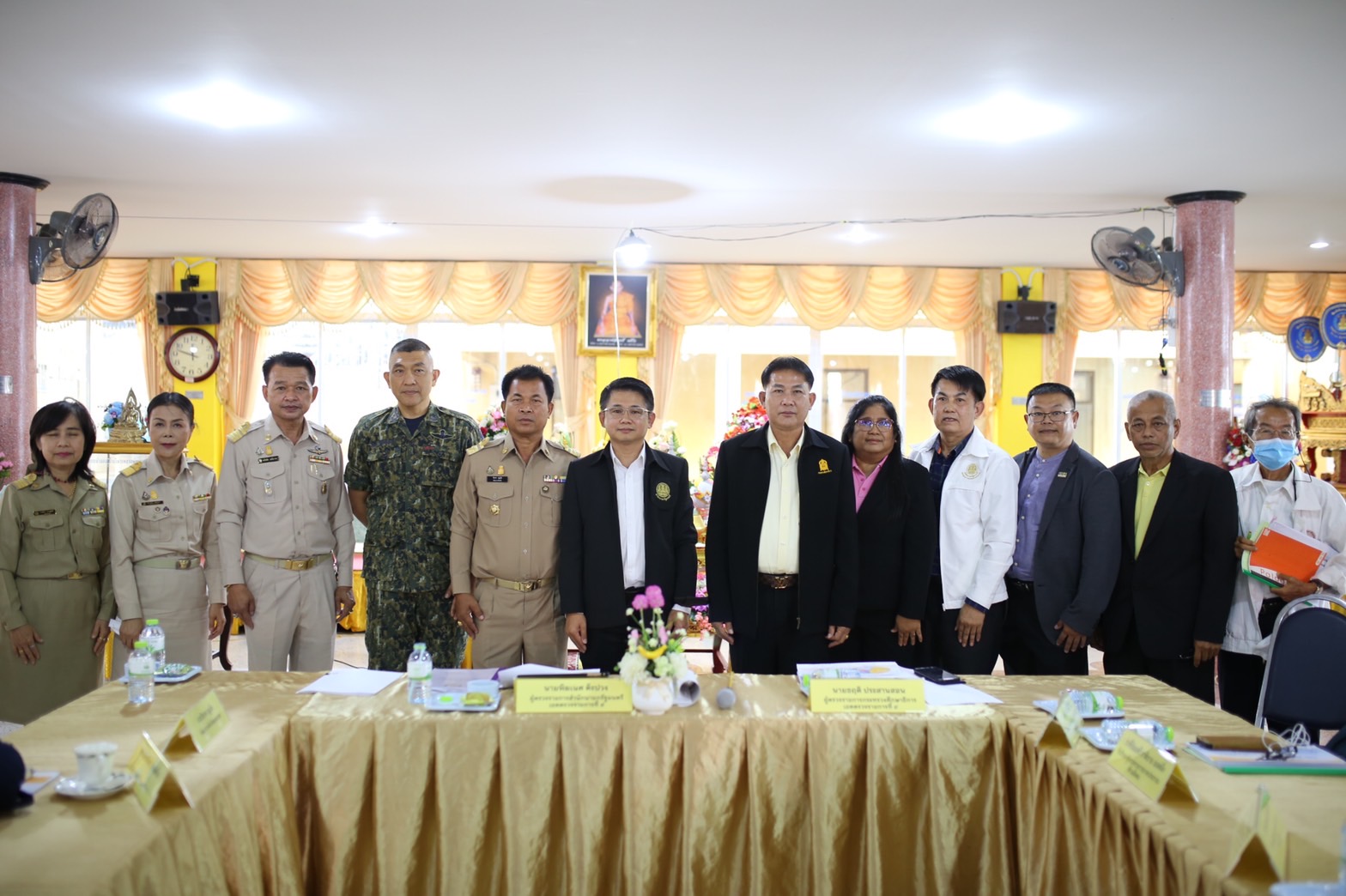 พช. นครนายก นำโดยนายวิลาศ บุญโต พัฒนาการจังหวัดนครนายก และอำเภอเมืองนครนายก นำโดยนายกองโทอิสรา สุขแจ่มใส นายอำเภอเมืองนครนายก ร่วมลงพื้นที่ตรวจราชการแบบบูรณาการ เพื่อติดตามการดำเนินการในภารกิจต่างๆที่สำคัญตามนโยบายรัฐบาลในพื้นที่จังหวัดนครนายก