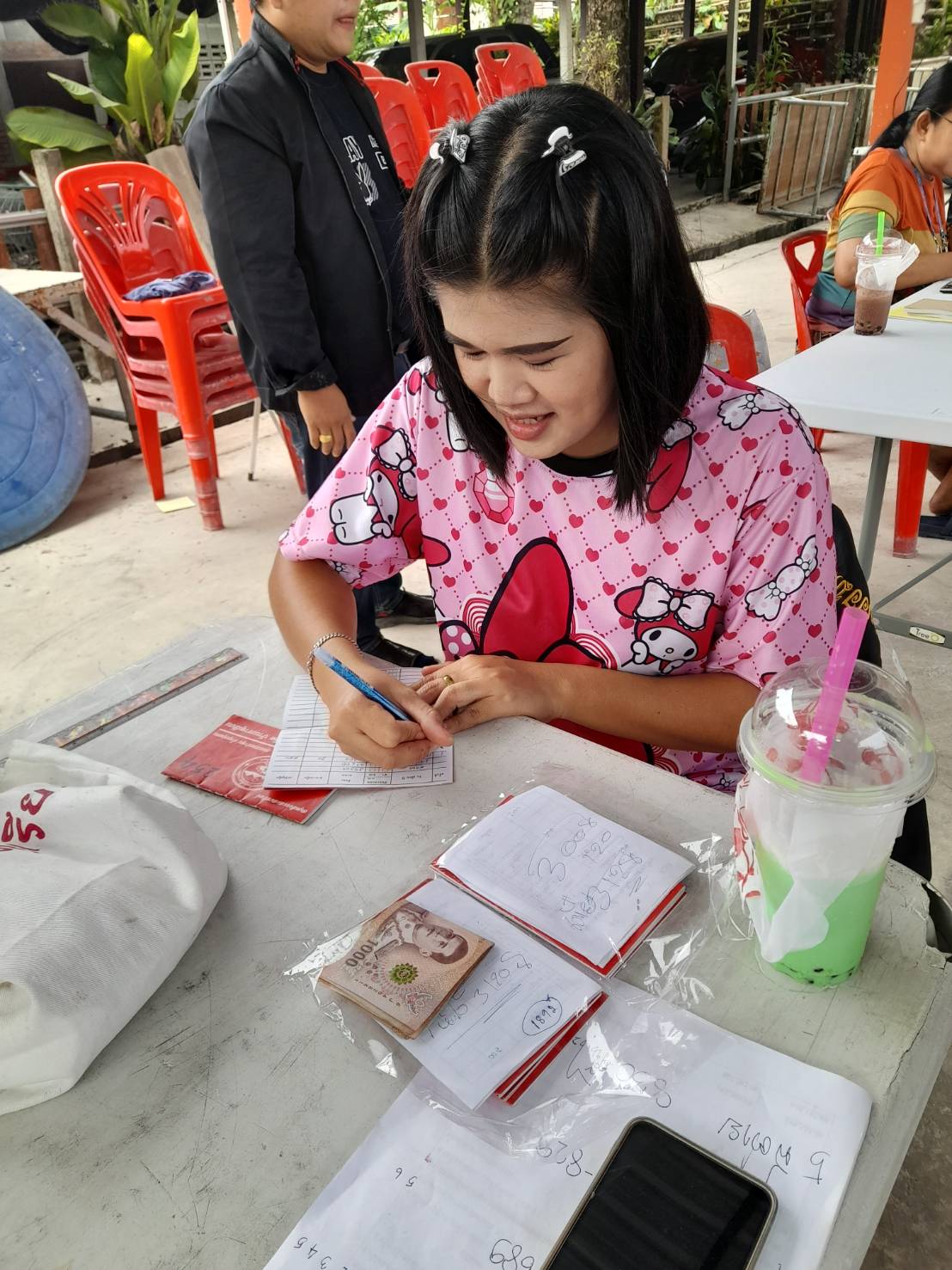 พัฒนาการจังหวัดนครนายก ลงพื้นที่ติดตามการดำเนินงานกลุ่มออมทรัพย์เพื่อการผลิต บ.เขาทุเรียน ม.5 ต.เขาพระ อ.เมืองฯ จ.นครนายก