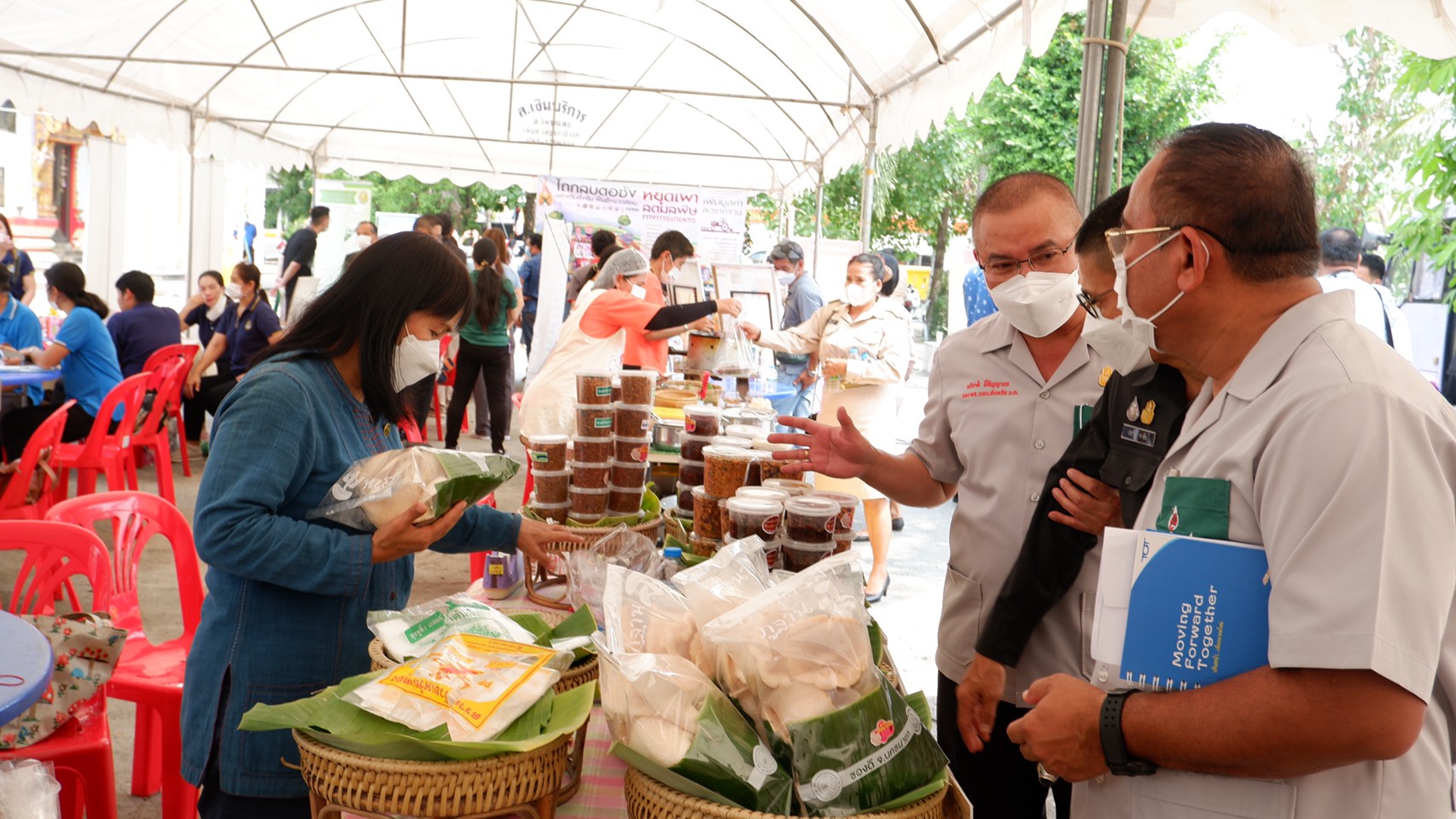 พช.นครนายก ร่วมกิจกรรม “หน่วยบำบัดทุกข์ บำรุงสุข สร้างรอยยิ้ม และความปรองดองสมานฉันท์ให้ประชาชนจังหวัดนครนายก” ประจำปีงบประมาณ พ.ศ. 2566