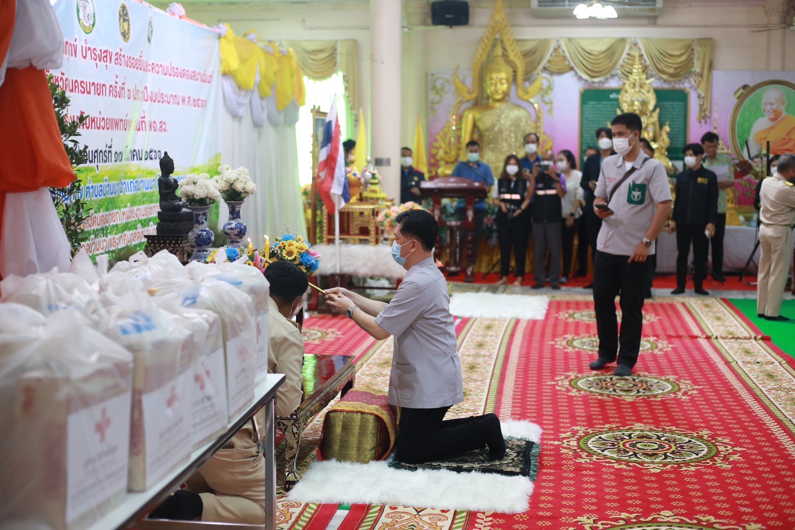 พช.นครนายก ร่วมกิจกรรม “หน่วยบำบัดทุกข์ บำรุงสุข สร้างรอยยิ้ม และความปรองดองสมานฉันท์ให้ประชาชนจังหวัดนครนายก” ประจำปีงบประมาณ พ.ศ. 2566