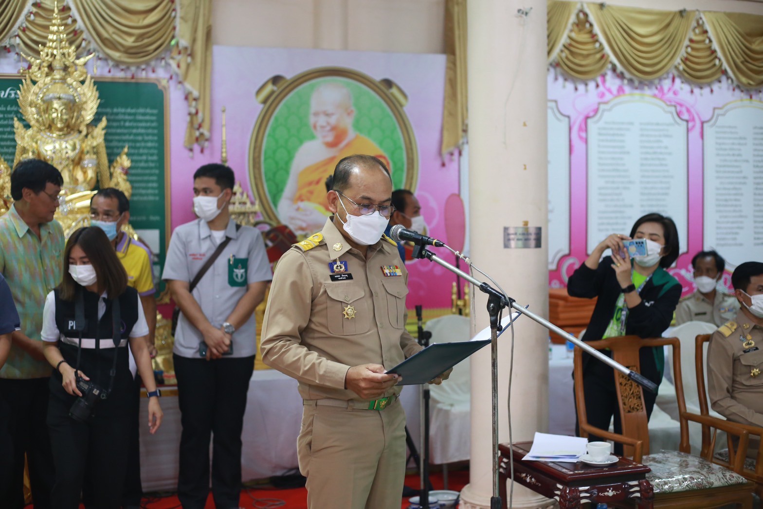 พช.นครนายก ร่วมกิจกรรม “หน่วยบำบัดทุกข์ บำรุงสุข สร้างรอยยิ้ม และความปรองดองสมานฉันท์ให้ประชาชนจังหวัดนครนายก” ประจำปีงบประมาณ พ.ศ. 2566