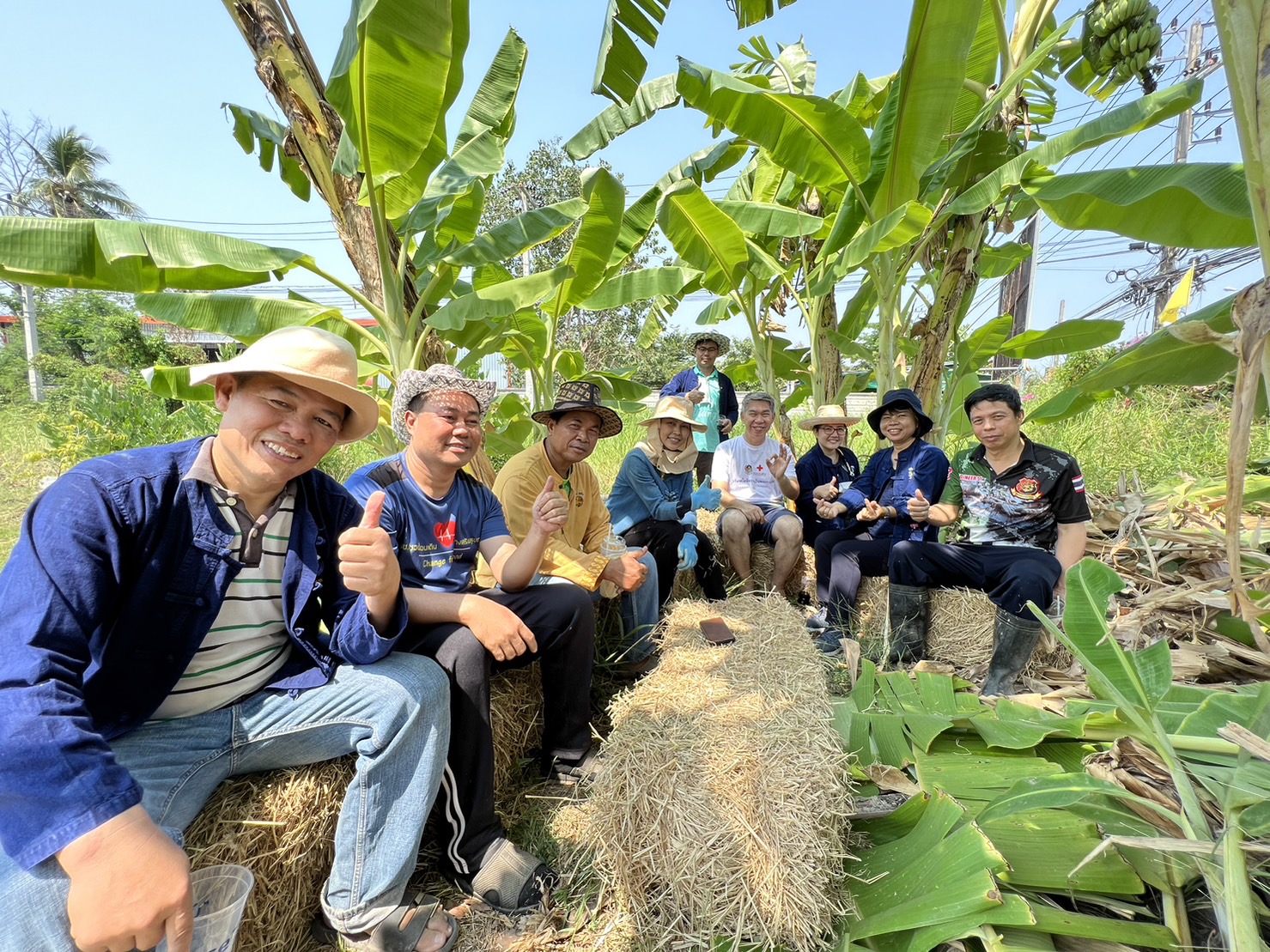 จังหวัดนครนายก ดำเนินการเตรียมพื้นที่ว่างบริเวณด้านหน้าศาลากลางจังหวัด เพื่อให้เป็นจุดเรียนรู้เศรษฐกิจพอเพียง 30 ตารางวา โมเดล