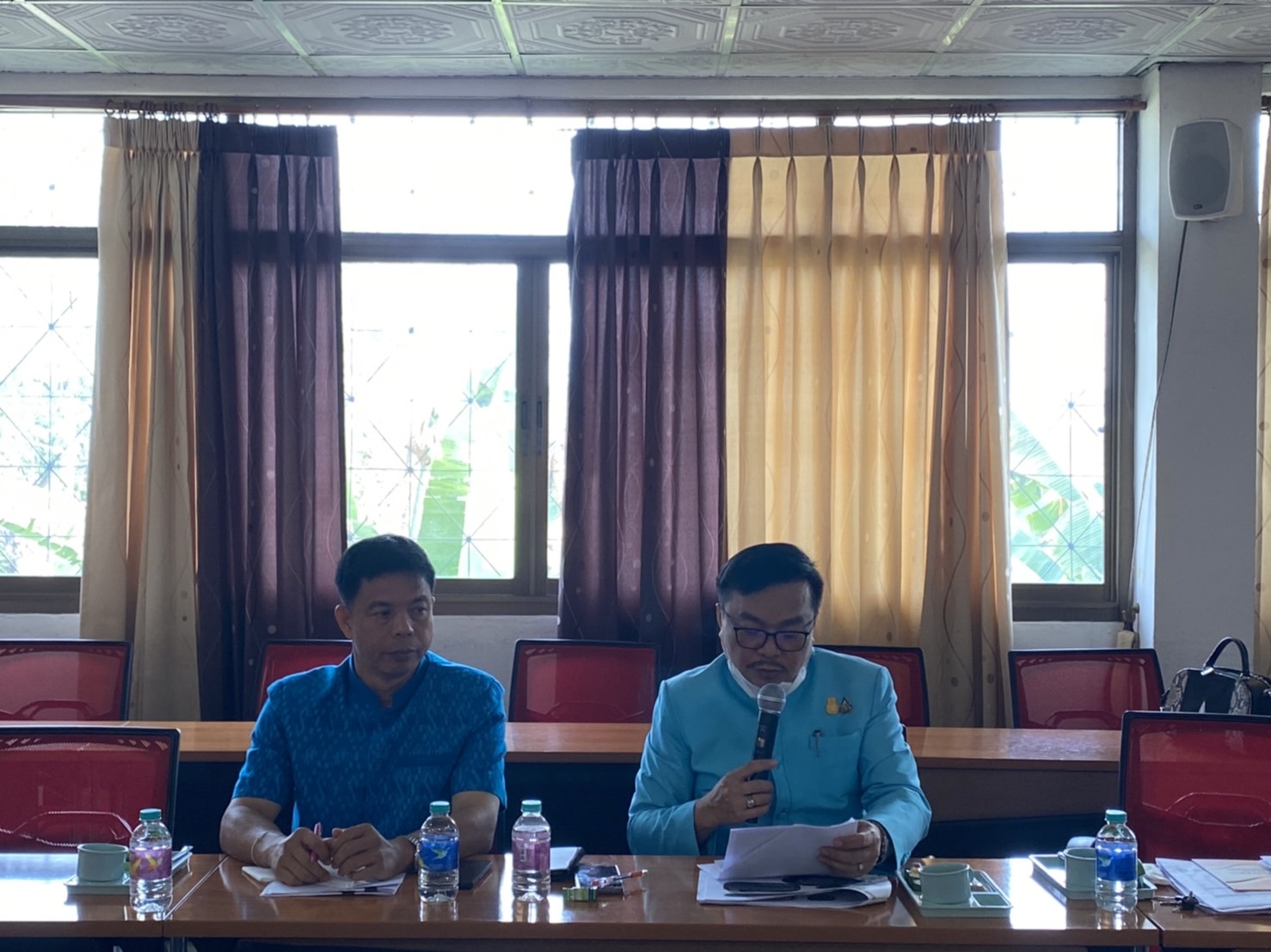 พช.นครนายก จัดประชุมการติดตามงานพัฒนาชุมชนของผู้ตรวจราชการเขตตรวจราชการที่ 9 กลุ่มจังหวัดภาคตะวันออก 2 ประจำเดือนมีนาคม 2566