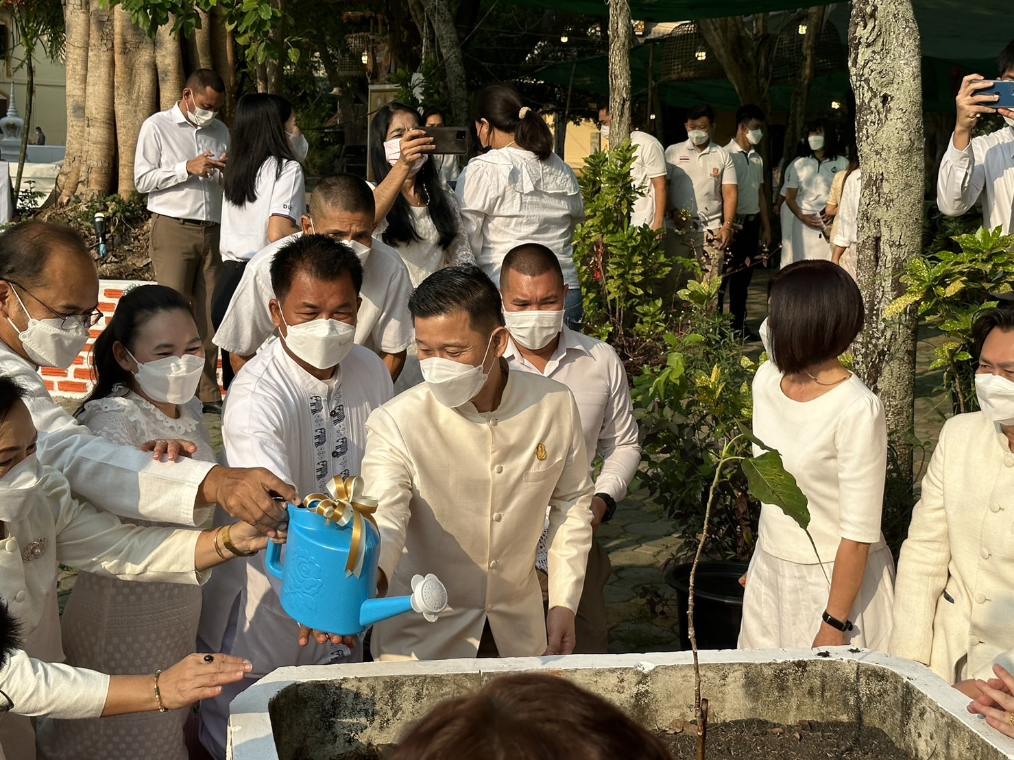 ข่าวพช นครนายก วันจันทร์ที่ 6   มีนาคม2566 ร่วมพิธีทำบุญเนื่องในวันสำคัญทางพระพุทธศาสนา วันมาฆะบูชา ณ ลานวัฒนธรรมนำสุข วัดอุดมธานี พระอารามหลวง