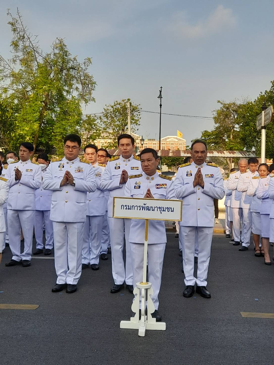จังหวัดนครนายก ร่วมพิธีทอดผ้าป่าสมทบกองทุนพัฒนาเด็กชนบทในพระราชูปถัมภ์สมเด็จพระเทพรัตนราชสุดาฯ สยามบรมราชกุมารี พร้อมทั้งร่วมพิธีวันสถาปนากระทรวงมหาดไทย ครบรอบ 131 ปี และพิธีเนื่องในวันข้าราชการพลเรือน ปี 2566
