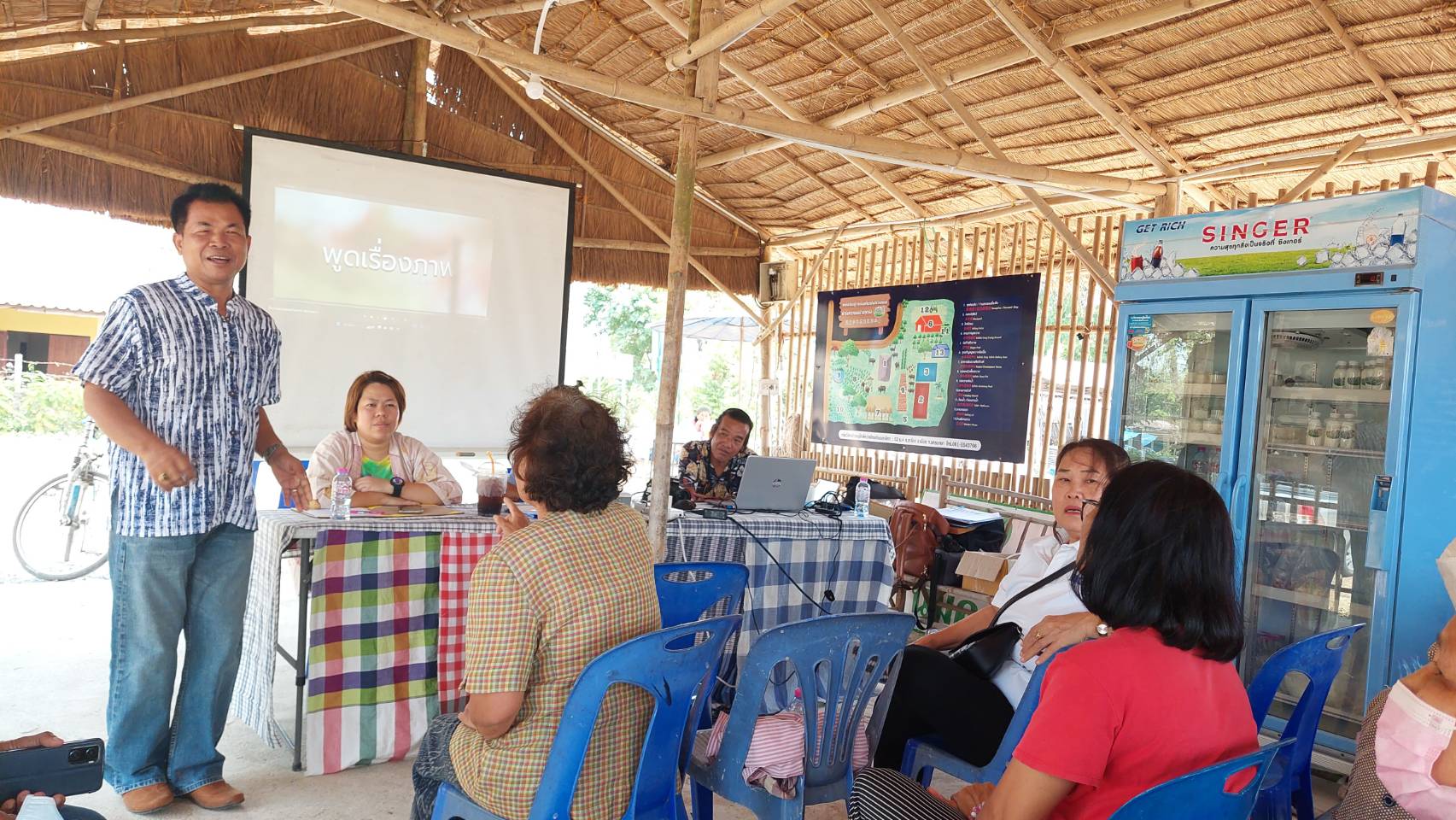 พัฒนาการจังหวัดนครนายก ร่วมกิจกรรมการยกระดับผลิตภัณฑ์และบริการท่องเที่ยวเชิงเกษตรโดยชุมชนฟาร์มควายนมบ้านกุดรัง