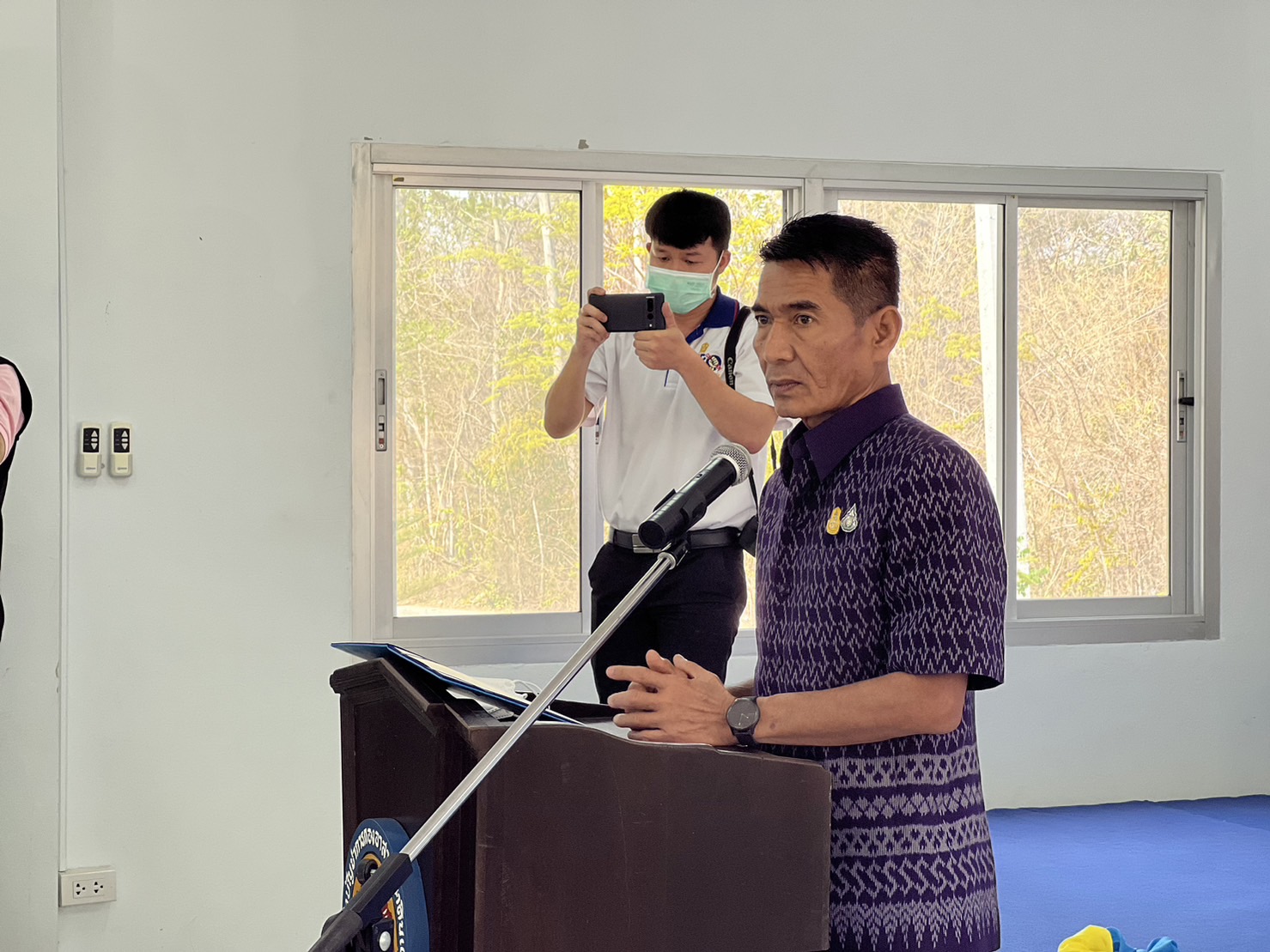 พจ.นครนายก ร่วมพิธีเปิดโครงการช่วยเหลือผู้เสพผู้ติดยาเสพติดของศูนย์ฟื้นฟูสภาพทางสังคมจังหวัดนครนายก