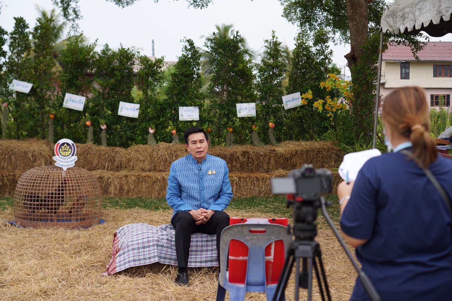 รองอธิบดีกรมการพัฒนาชุมชน ติดตามงานการขับเคลื่อนตำบลเข้มแข็งตามหลักปรัชญาของเศรษฐกิจพอเพียง ในพื้นที่จังหวัดนครนายก