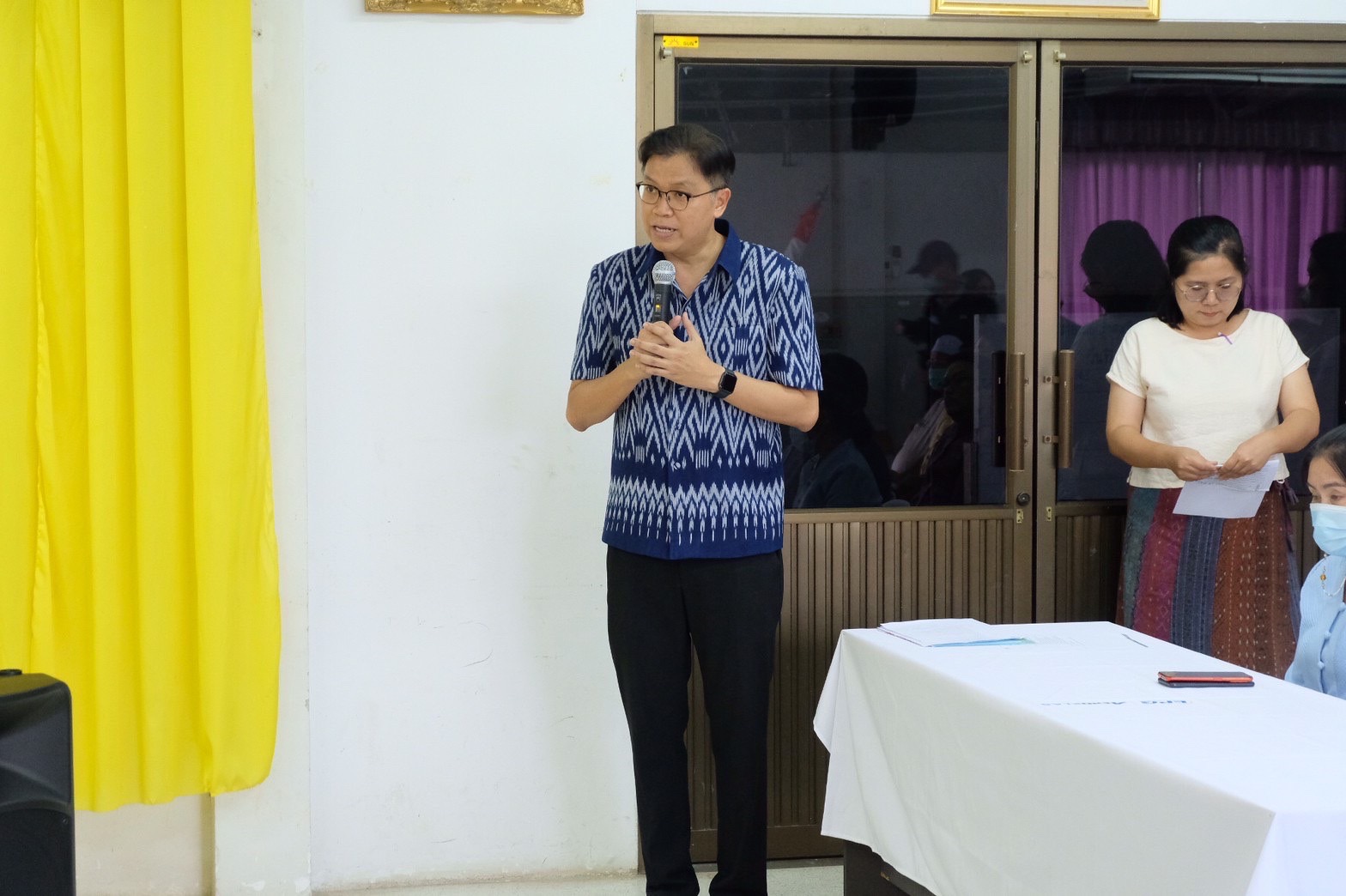 รองอธิบดีกรมการพัฒนาชุมชน ติดตามงานการขับเคลื่อนตำบลเข้มแข็งตามหลักปรัชญาของเศรษฐกิจพอเพียง ในพื้นที่จังหวัดนครนายก