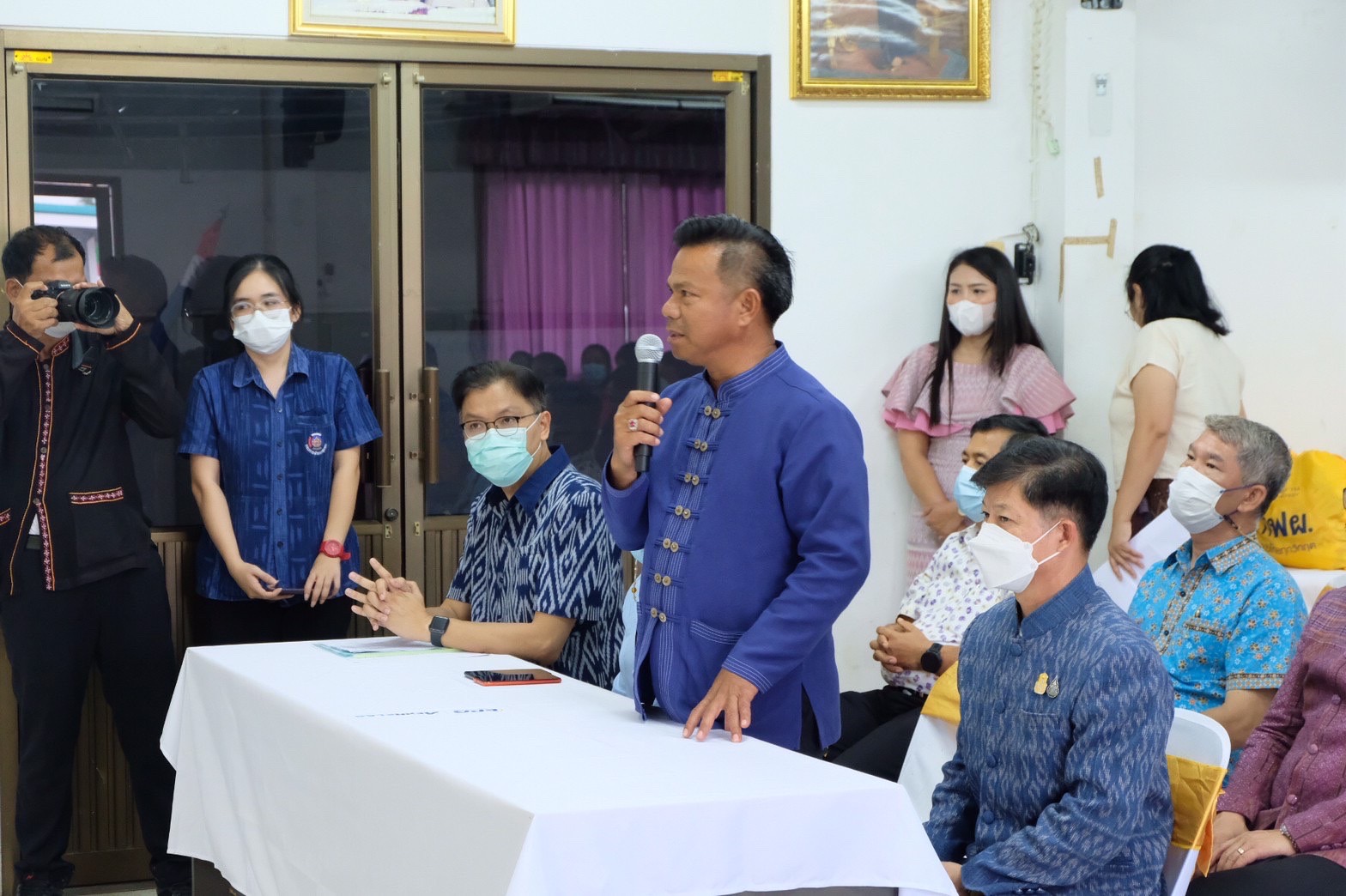 รองอธิบดีกรมการพัฒนาชุมชน ติดตามงานการขับเคลื่อนตำบลเข้มแข็งตามหลักปรัชญาของเศรษฐกิจพอเพียง ในพื้นที่จังหวัดนครนายก