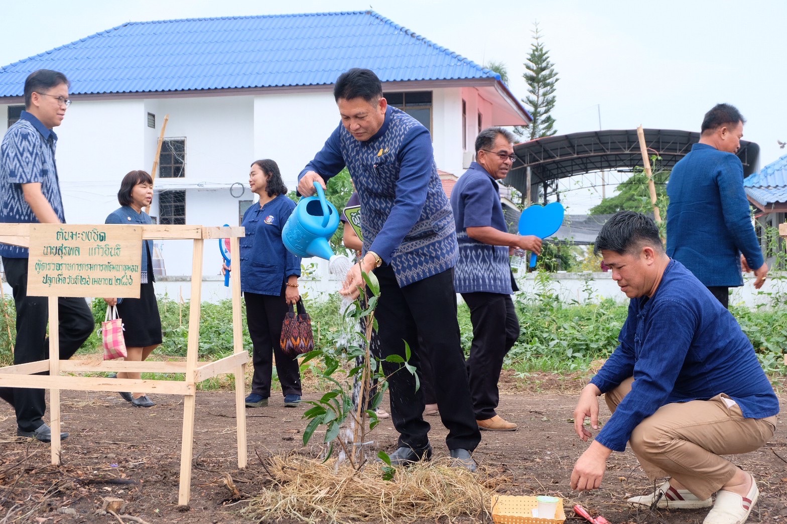 รองอธิบดีกรมการพัฒนาชุมชน ติดตามงานการขับเคลื่อนตำบลเข้มแข็งตามหลักปรัชญาของเศรษฐกิจพอเพียง ในพื้นที่จังหวัดนครนายก