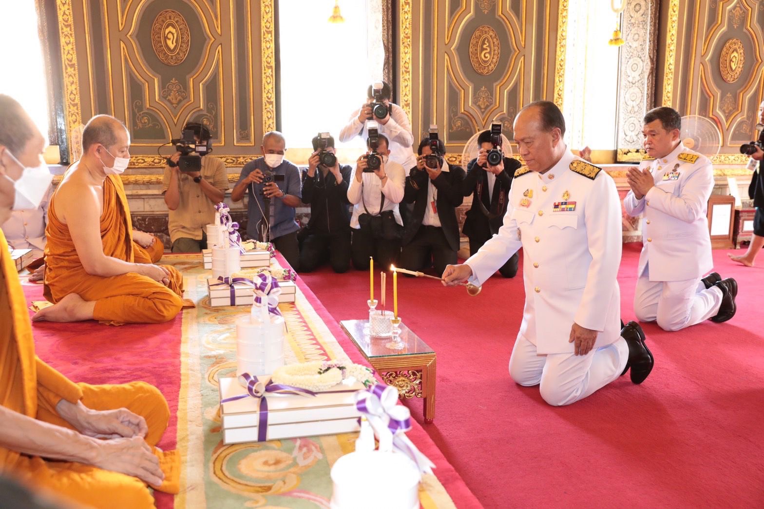 จังหวัดนครนายก ร่วมพิธีทอดผ้าป่าสมทบกองทุนพัฒนาเด็กชนบทในพระราชูปถัมภ์สมเด็จพระเทพรัตนราชสุดาฯ สยามบรมราชกุมารี พร้อมทั้งร่วมพิธีวันสถาปนากระทรวงมหาดไทย ครบรอบ 131 ปี และพิธีเนื่องในวันข้าราชการพลเรือน ปี 2566