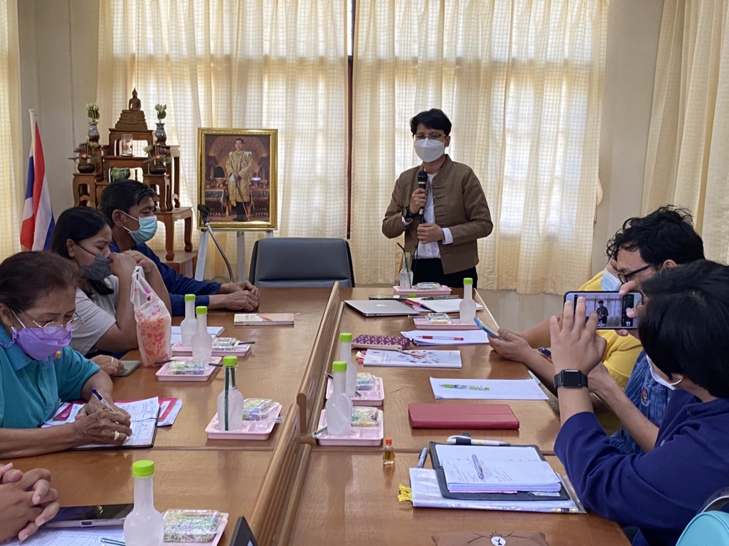 ศูนย์สารสนเทศเพื่อการพัฒนาชุมชน กรมการพัฒนาชุมชน ลงพื้นที่จังหวัดนครนายก เพื่อติดตามและสนับสนุนการบริหารการจัดเก็บข้อมูลฯ ในระดับพื้นที่