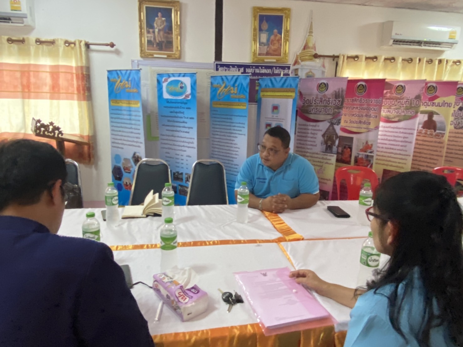 กรมการพัฒนาชุมชน ติดตามและถอดบทเรียนการขับเคลื่อนงานกองทุนแม่ของแผ่นดินในพื้นที่จังหวัดนครนายก