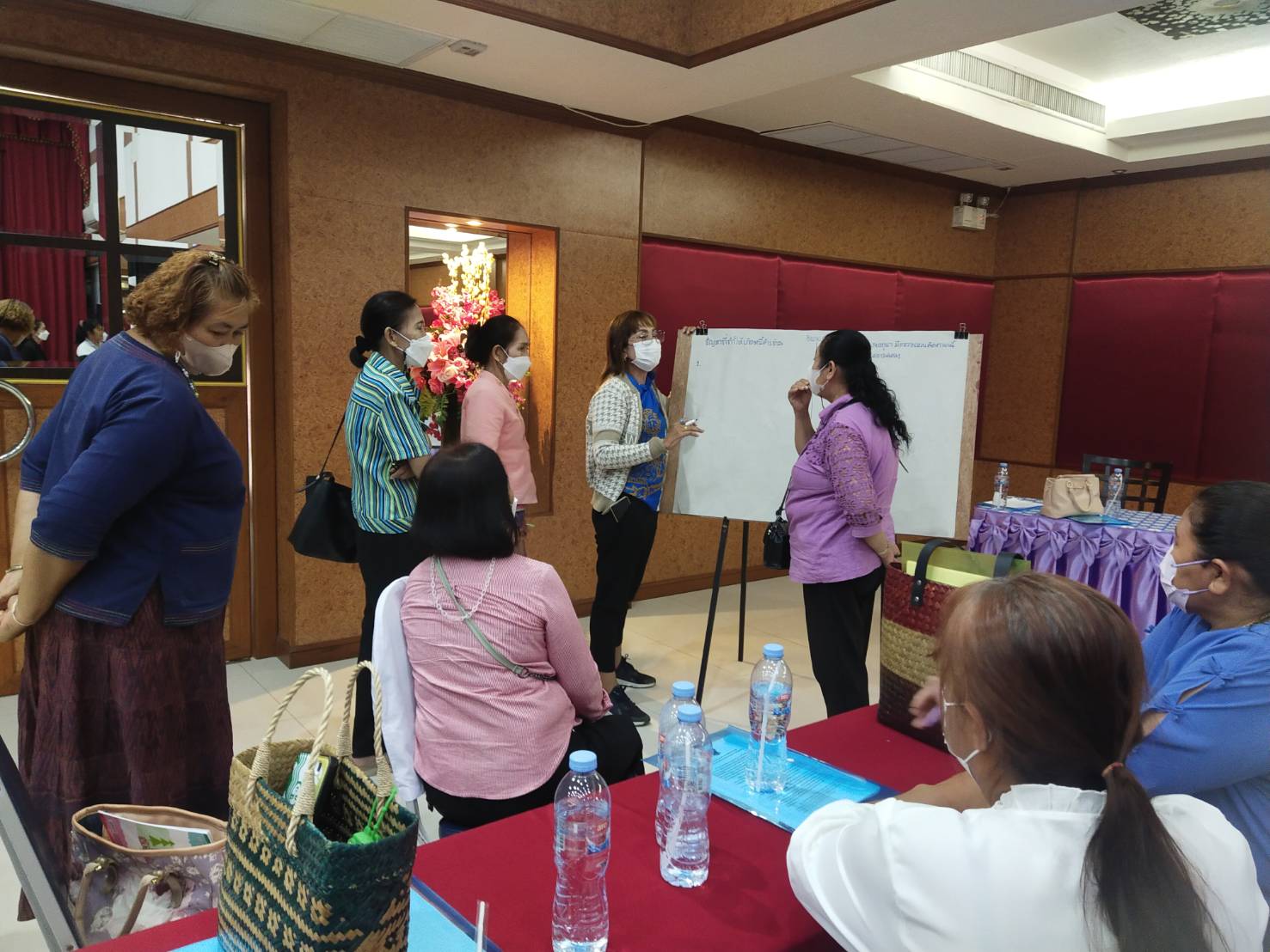 ?? พช.นครนายกโดยกองทุนพัฒนาบทบาทสตรี จัดอบรมโครงการเพิ่มประสิทธิภาพการปฏิบัติงานกองทุนพัฒนาบทบาทสตรีแก่กลไกการขับเคลื่อน