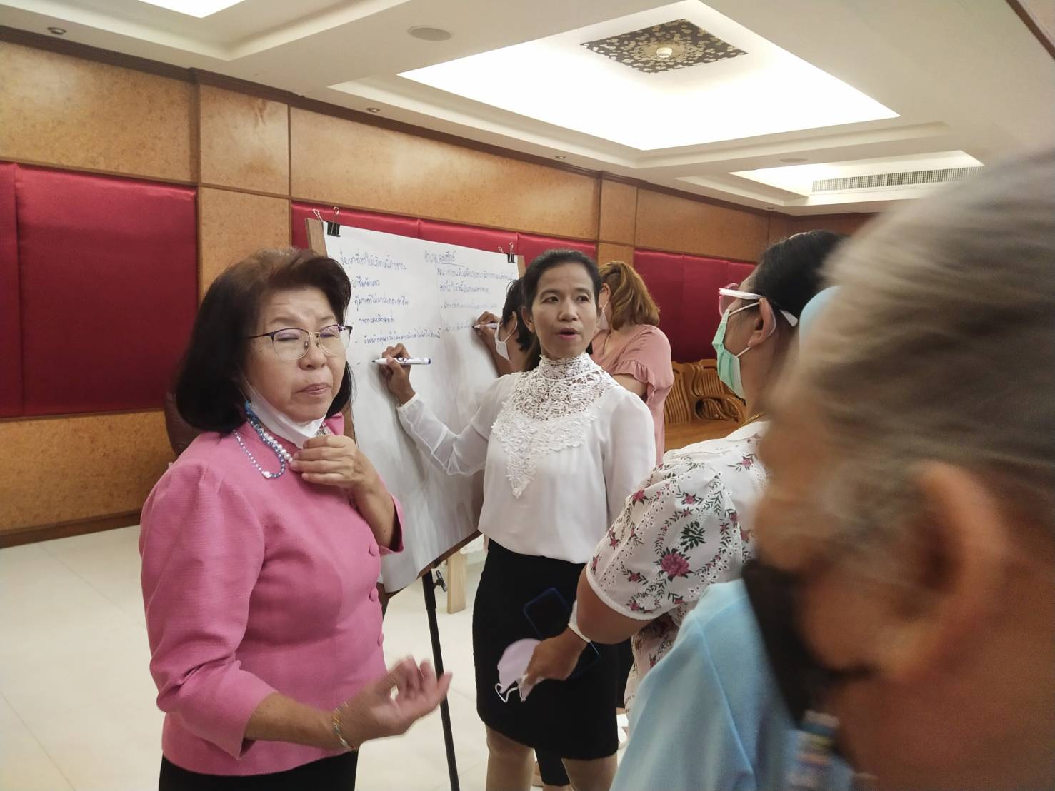 ?? พช.นครนายกโดยกองทุนพัฒนาบทบาทสตรี จัดอบรมโครงการเพิ่มประสิทธิภาพการปฏิบัติงานกองทุนพัฒนาบทบาทสตรีแก่กลไกการขับเคลื่อน