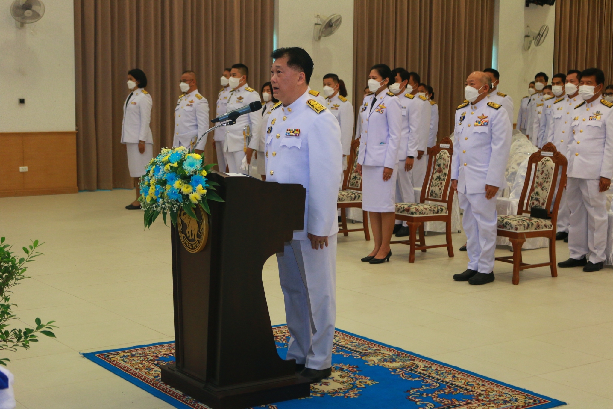 ??? พช.นครนายก  ร่วมงานรัฐพิธีวันพระบาทสมเด็จพระปกเกล้าเจ้าอยู่หัวประจำปี 2566