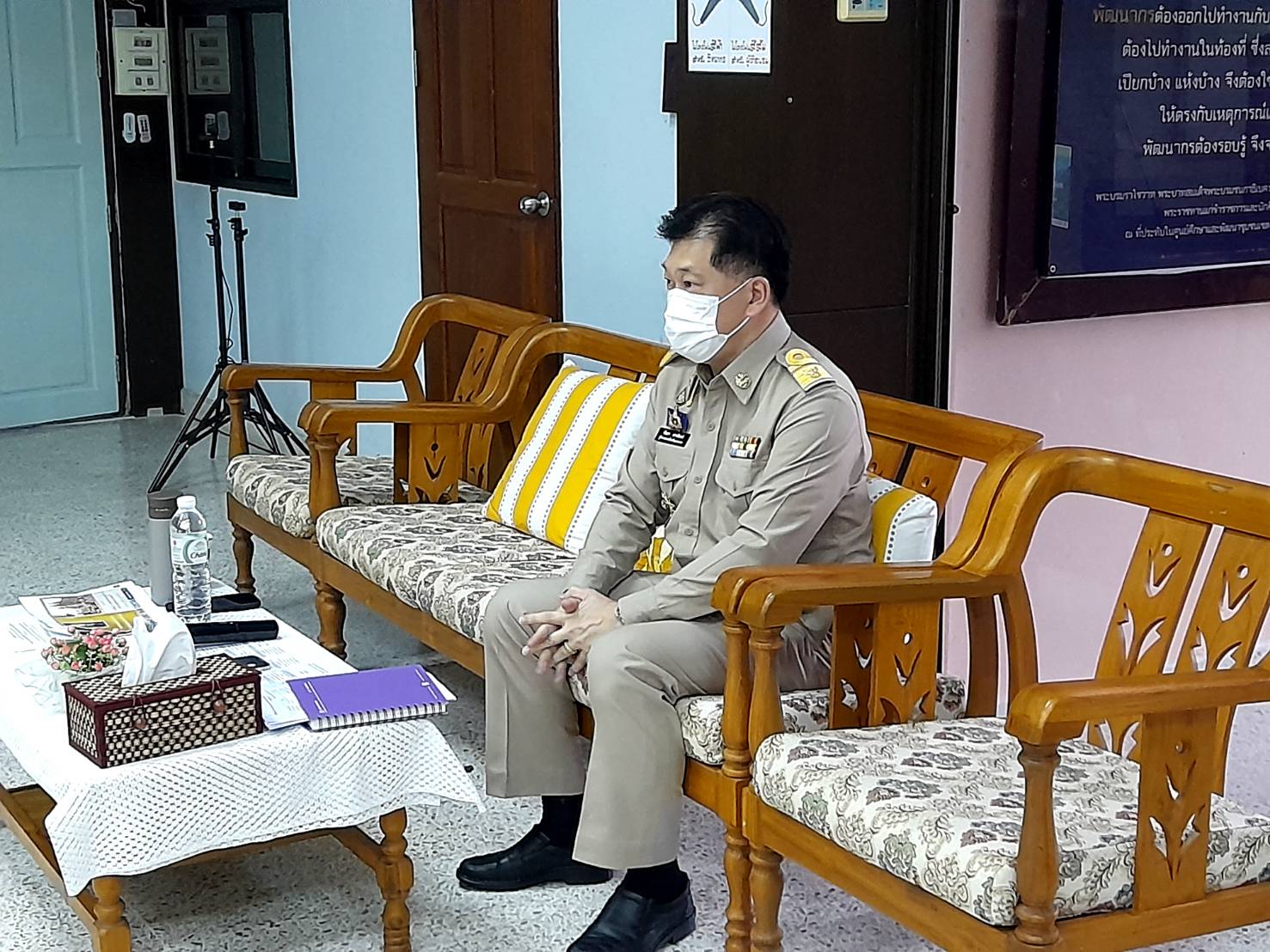 ??? พช. ร่วมพิธีเปิดโครงการฝึกอบรมเชิงปฏิบัติการ “ผู้บริหารระดับสูงกระทรวงมหาดไทย หลักสูตร “ผู้นำนักขับเคลื่อนยุทธศาสตร์นำการเปลี่ยนแปลงสู่เป้าหมายการพัฒนาที่ยั่งยืน” ระดับกระทรวง (ผู้ตรวจราชการกระทรวงมหาดไทยและผู้ตรวจราชการกรม)