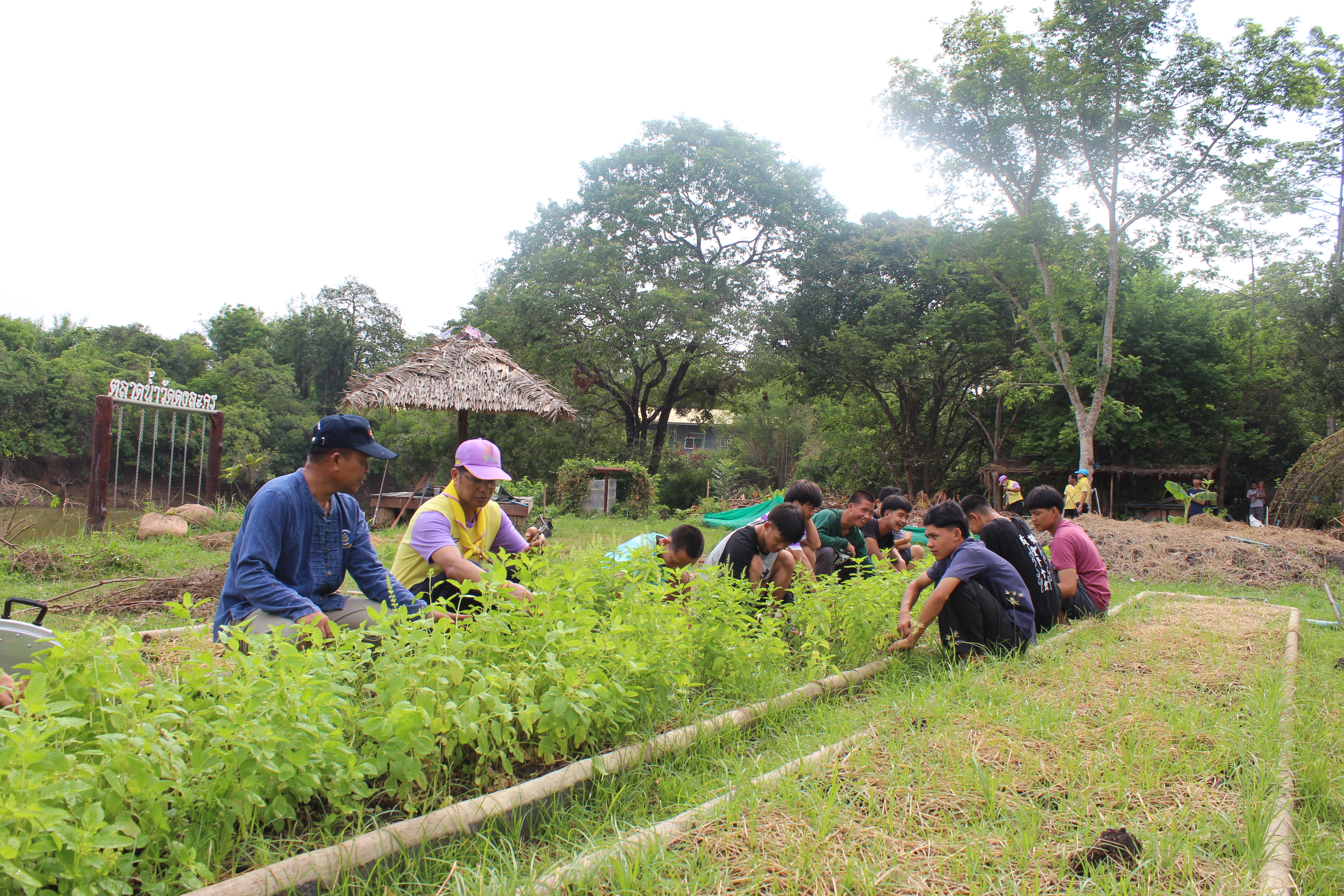 ??? พช.นครนายก ร่วม “เอามื้อ สามัคคี” ณ ศูนย์เรียนรู้ “โคก หนอง นา วัดดงละคร” ตาม โครงการวัด ประชา รัฐ สร้างสุข เนื่องในโอกาสฉลองพระชนมายุ 8 รอบ สมเด็จพระอริยวงศาคตญาณ สมเด็จพระสังฆราช สกลมหาสังฆปริณษยก 26 มิถุนายน 2566