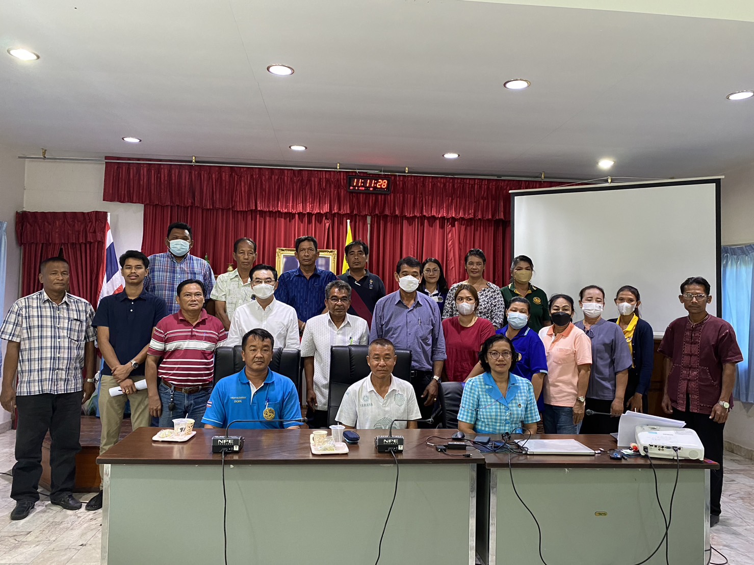 ??? พช.นครนายก ลงพื้นที่เตรียมความพร้อมในการนำเสนอสารสนเทศตำบลต้นแบบเพื่อพัฒนาคุณภาพชีวิต ตำบลป่าขะ อำเภอบ้านนา จังหวัดนครนายก ระดับเขตตรวจราชการ