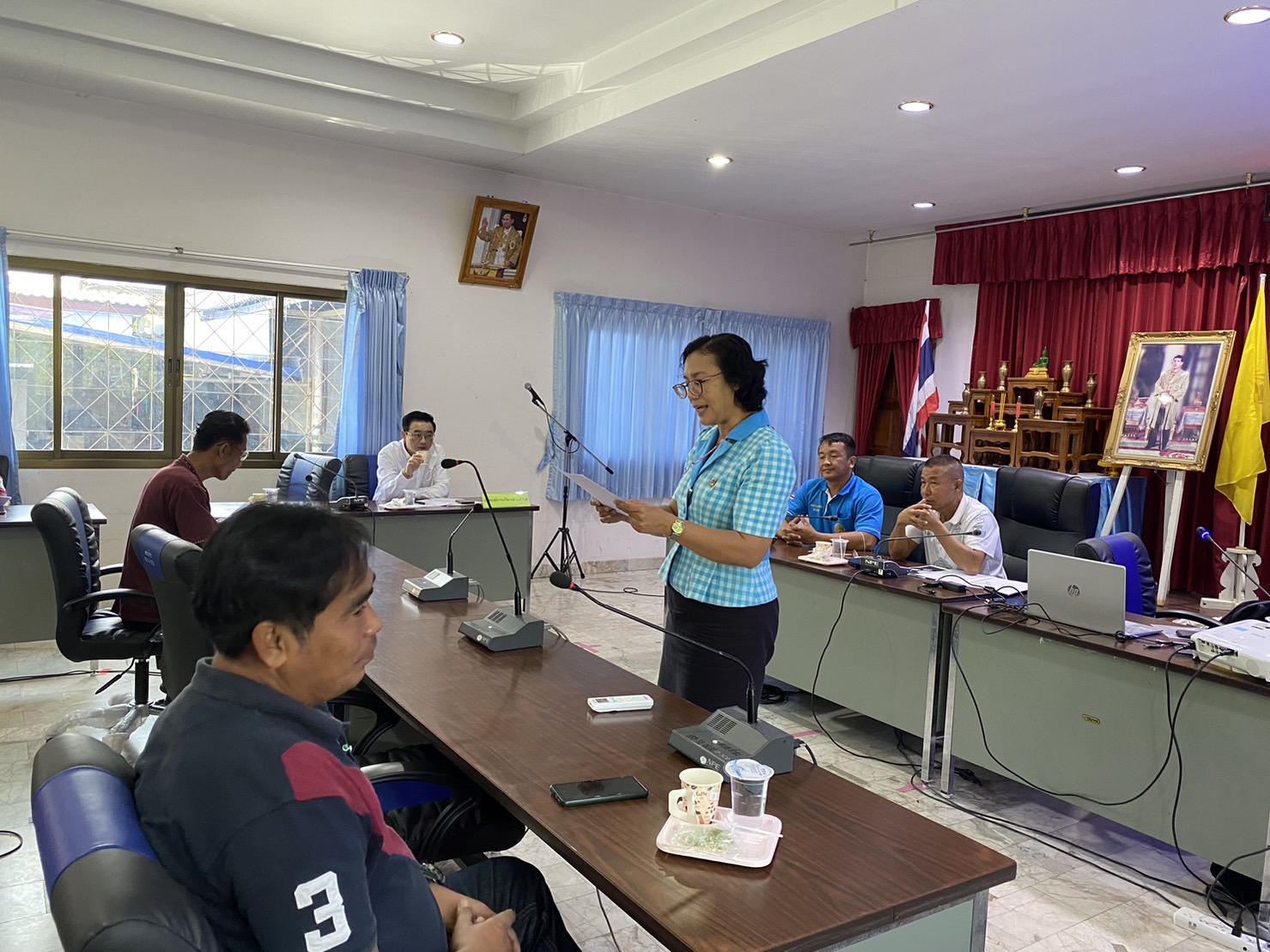 ??? พช.นครนายก ลงพื้นที่เตรียมความพร้อมในการนำเสนอสารสนเทศตำบลต้นแบบเพื่อพัฒนาคุณภาพชีวิต ตำบลป่าขะ อำเภอบ้านนา จังหวัดนครนายก ระดับเขตตรวจราชการ