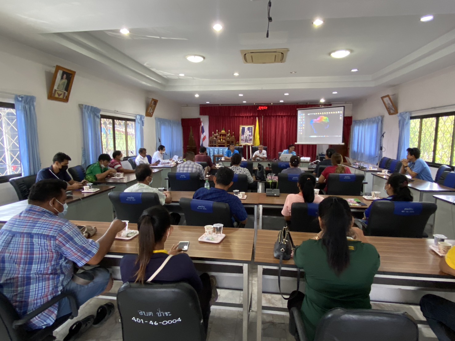 ??? พช.นครนายก ลงพื้นที่เตรียมความพร้อมในการนำเสนอสารสนเทศตำบลต้นแบบเพื่อพัฒนาคุณภาพชีวิต ตำบลป่าขะ อำเภอบ้านนา จังหวัดนครนายก ระดับเขตตรวจราชการ