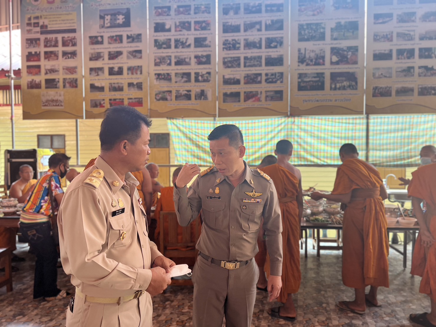 พัฒนาชุมชนนครนายก – @วัดคีรีวันจัดเทศกาลสงกรานต์สรงน้ำพระ-เณร ทอดผ้าป่าสามัคคี