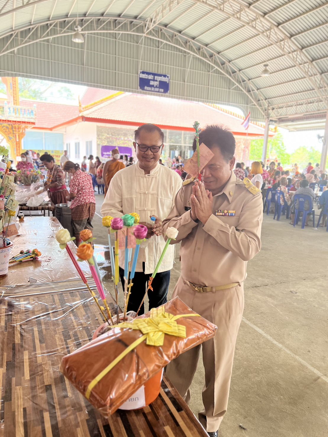 พัฒนาชุมชนนครนายก – @วัดคีรีวันจัดเทศกาลสงกรานต์สรงน้ำพระ-เณร ทอดผ้าป่าสามัคคี