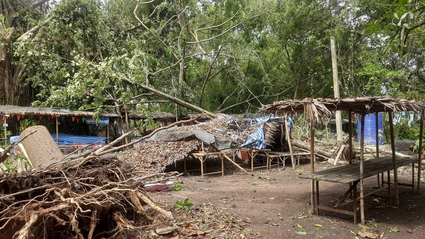 ???พช.นครนายก ลงพื้นที่ตรวจสอบความเสียหายจากเหตุการณ์วาตภัยพายุโซนร้อน