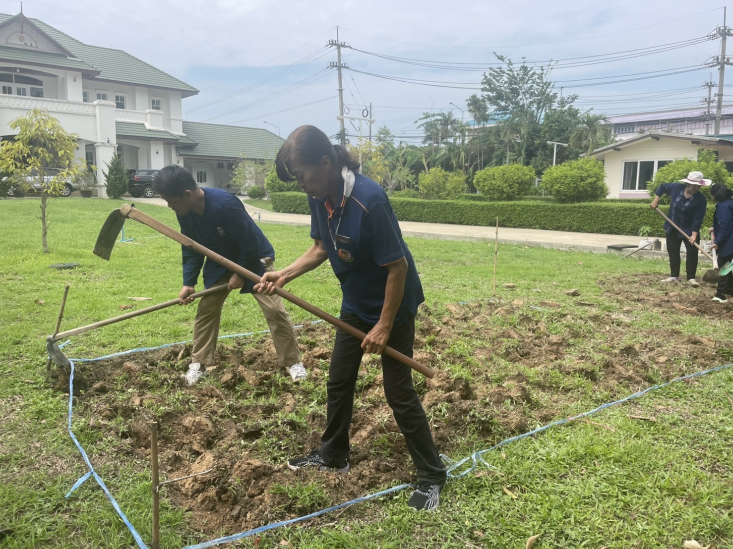 ??? พช.นครนายก เตรียมพื้นที่เพื่อ KICK OFF กิจกรรมต่อยอดขยายผลการน้อมนำพระราชดำริของสมเด็จพระกนิษฐาธิราชเจ้า กรมสมเด็จพระเทพรัตนราชสุดาฯ สยามบรมราชกุมารี สู่ปฏิบัติการปลูกผักสวนครัว เพื่อสร้างความมั่นคงทางอาหาร ประจำปีงบประมาณ พ.ศ. 2566