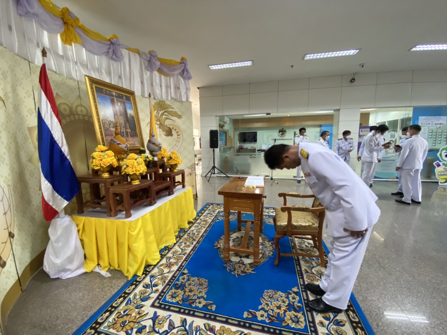 พจ.นครนายก ร่วมพิธีลงนามถวายพระพรชัยมงคล เฉลิมพระเกียรติพระบาทสมเด็จพระเจ้าอยู่หัว เนื่องในโอกาสวันฉัตรมงคล 4 พฤษภาคม 2566