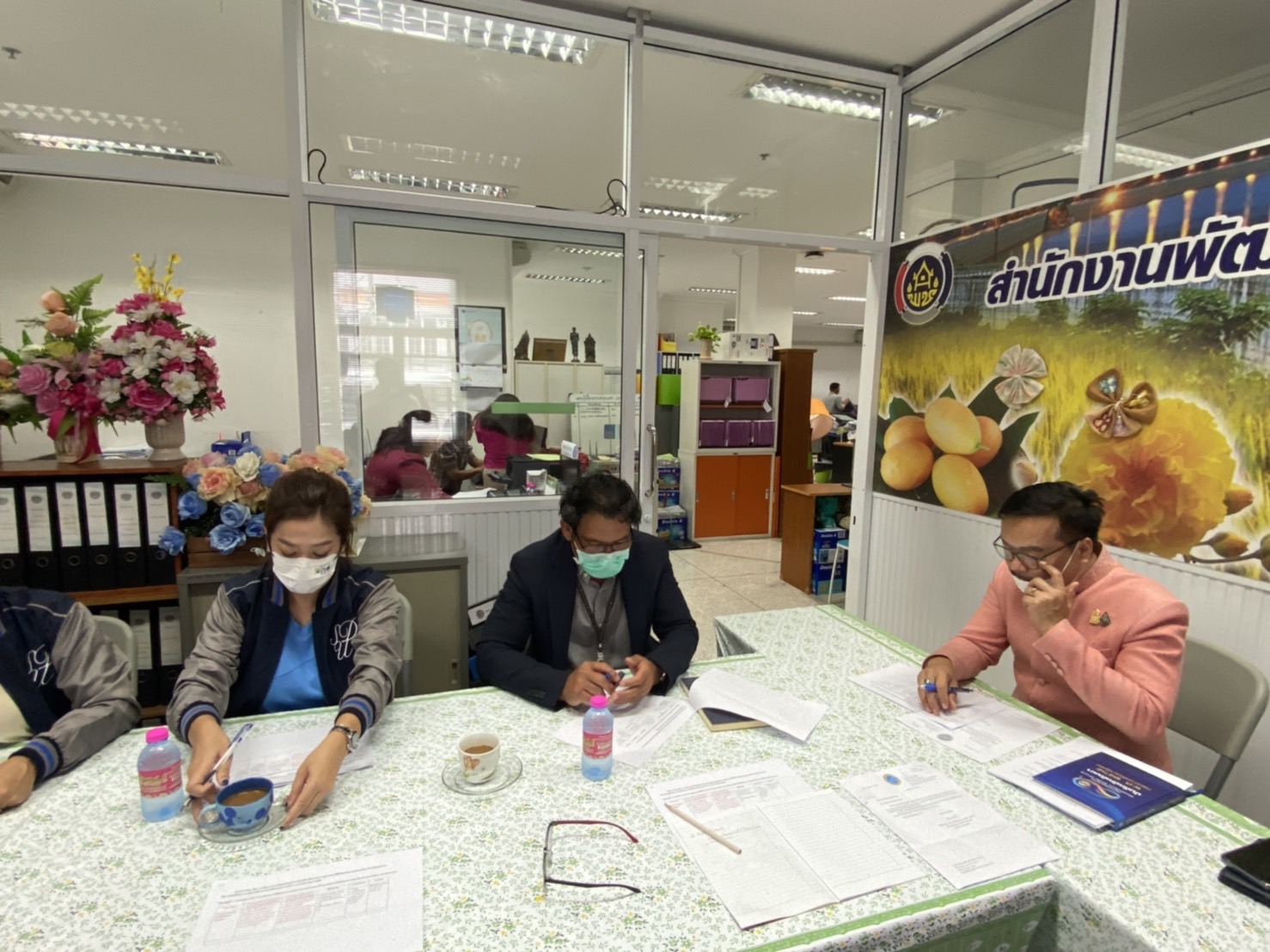 ??พช.นครนายก ร่วมให้ข้อมูลการวิจัยของมหาวิทยาลัยสวนดุสิต